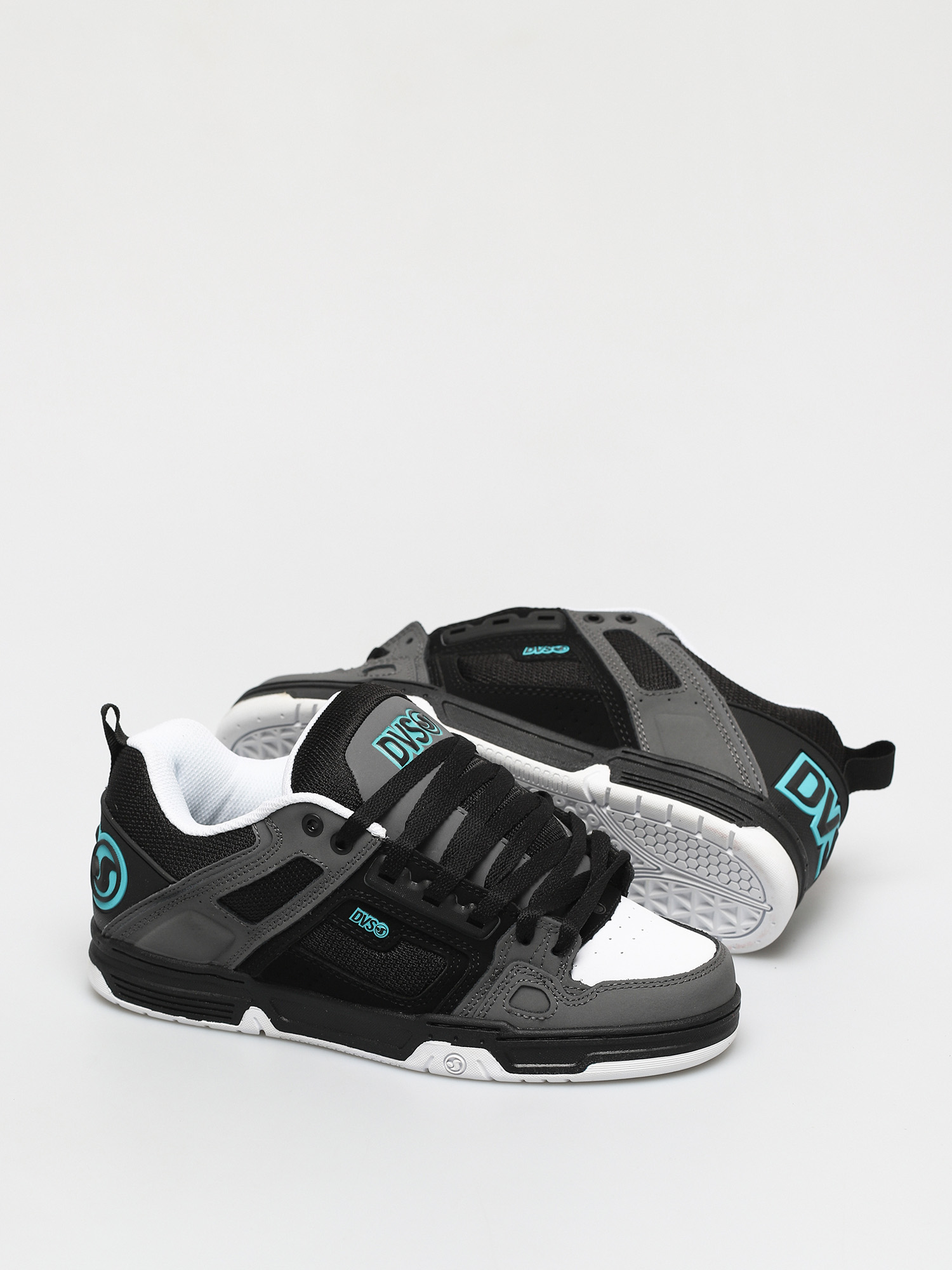 Buty DVS Comanche (black charcoal white turquois nubuck)