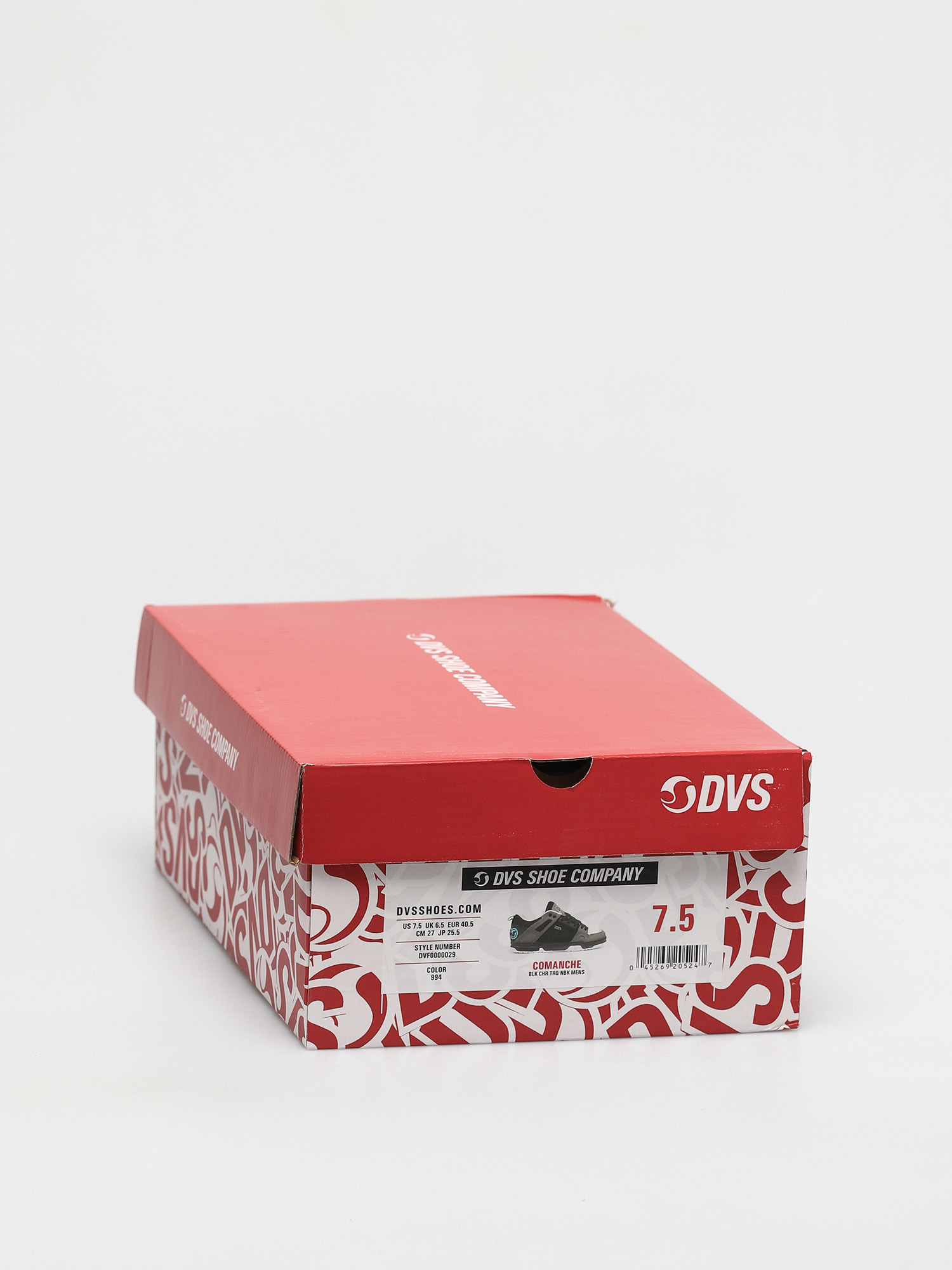 Buty DVS Comanche (black charcoal white turquois nubuck)