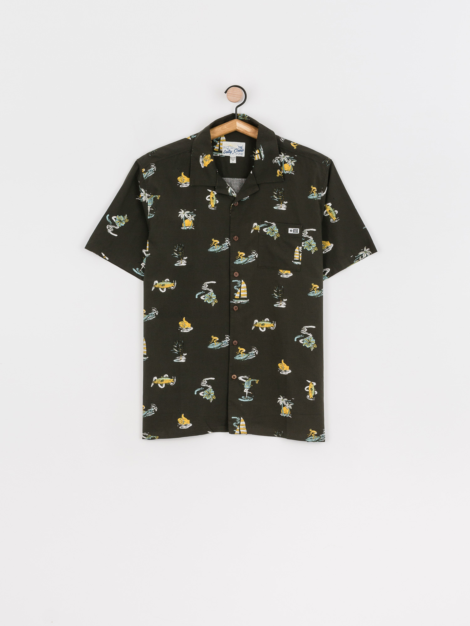 Koszula Salty Crew Island Daze (black)