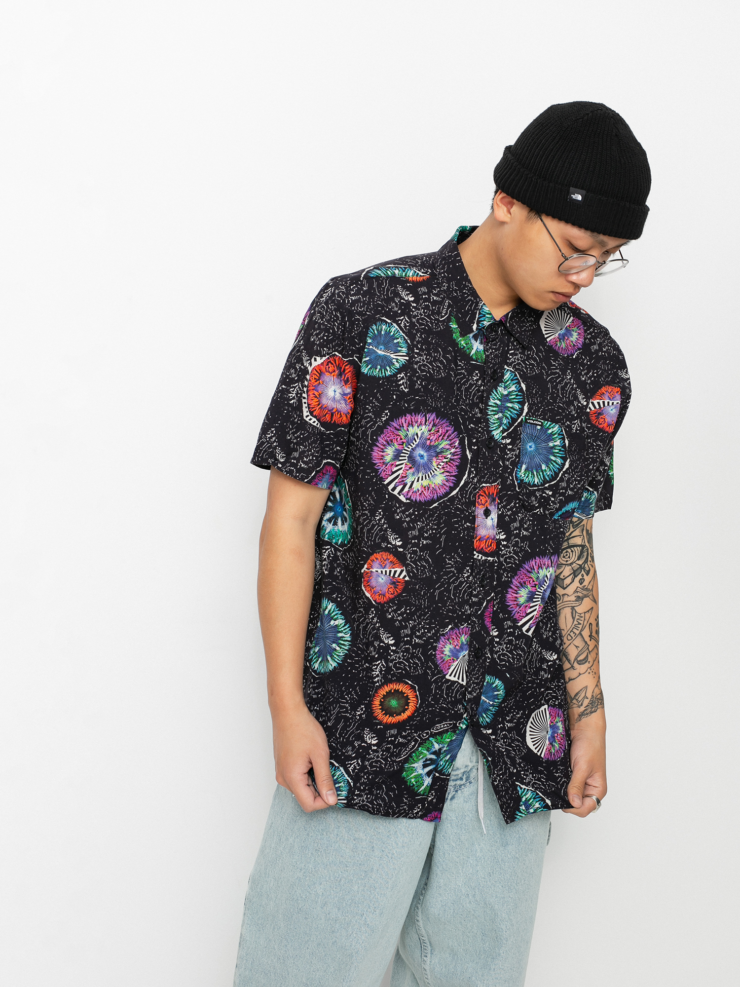 Koszula Volcom Coral Morph (black)