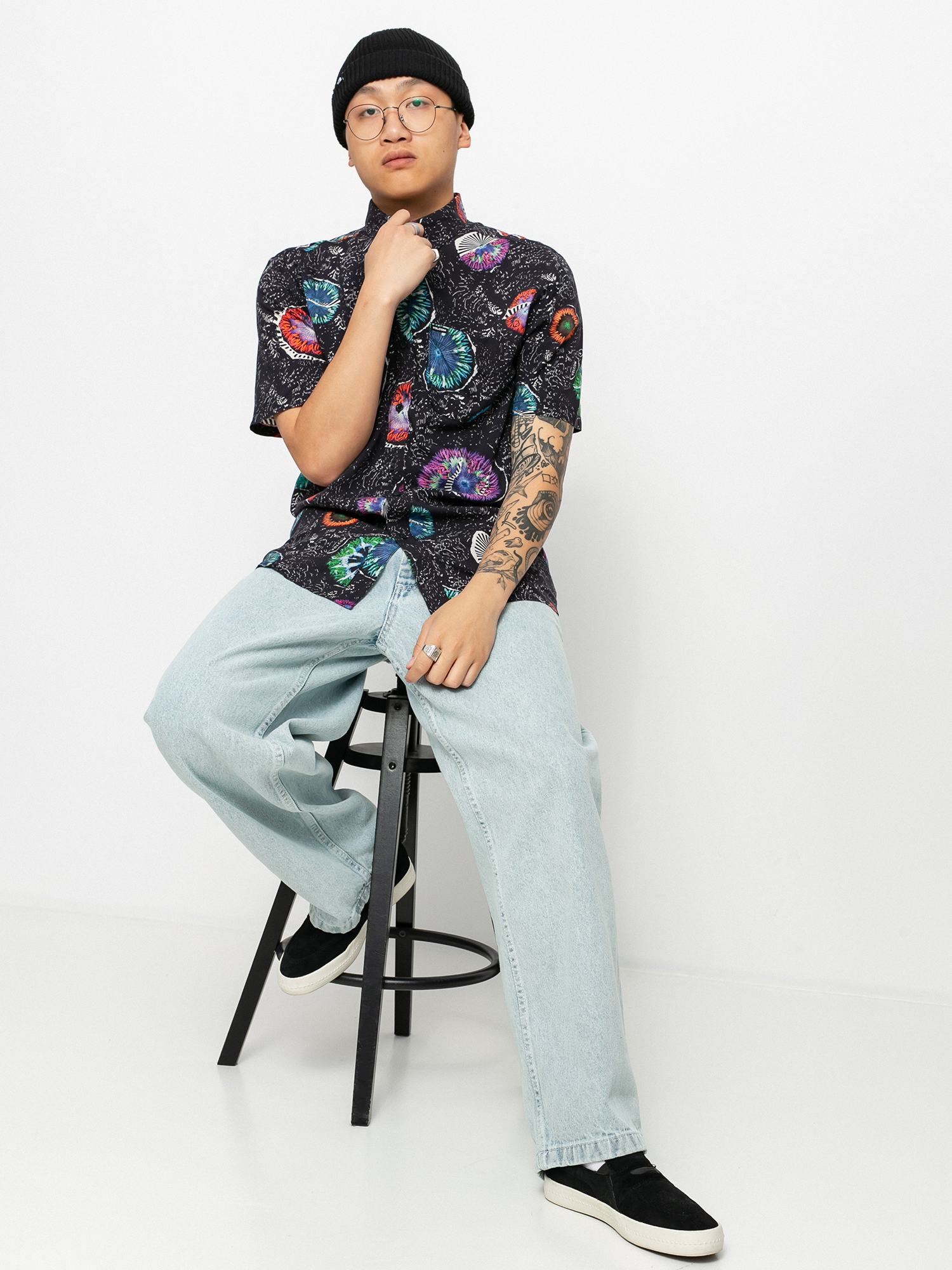 Koszula Volcom Coral Morph (black)