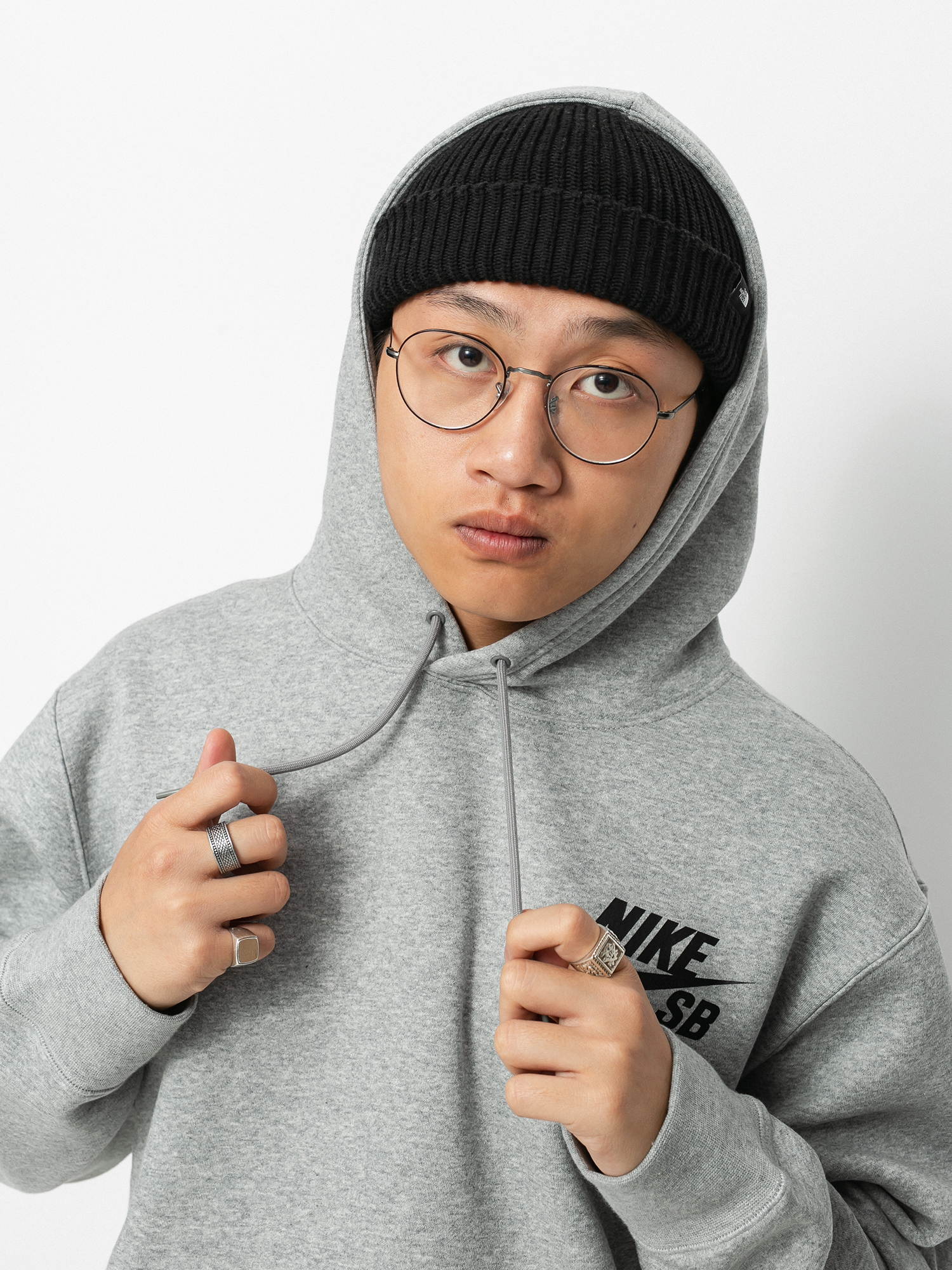 Bluza Nike SB Icon (dk grey heather/black)