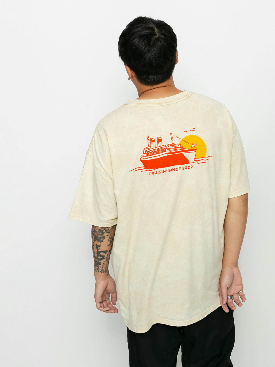 T-shirt Nike SB Cruisin (sesame)