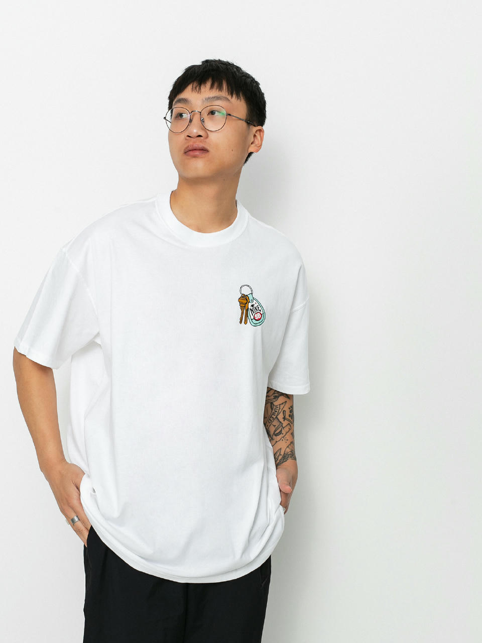 T-shirt Nike SB Keys (white)