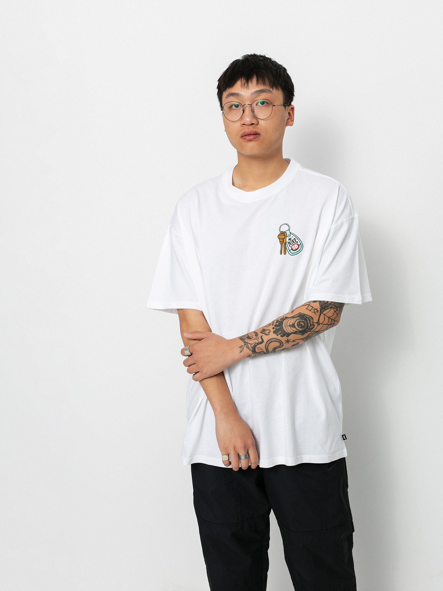 T-shirt Nike SB Keys (white)