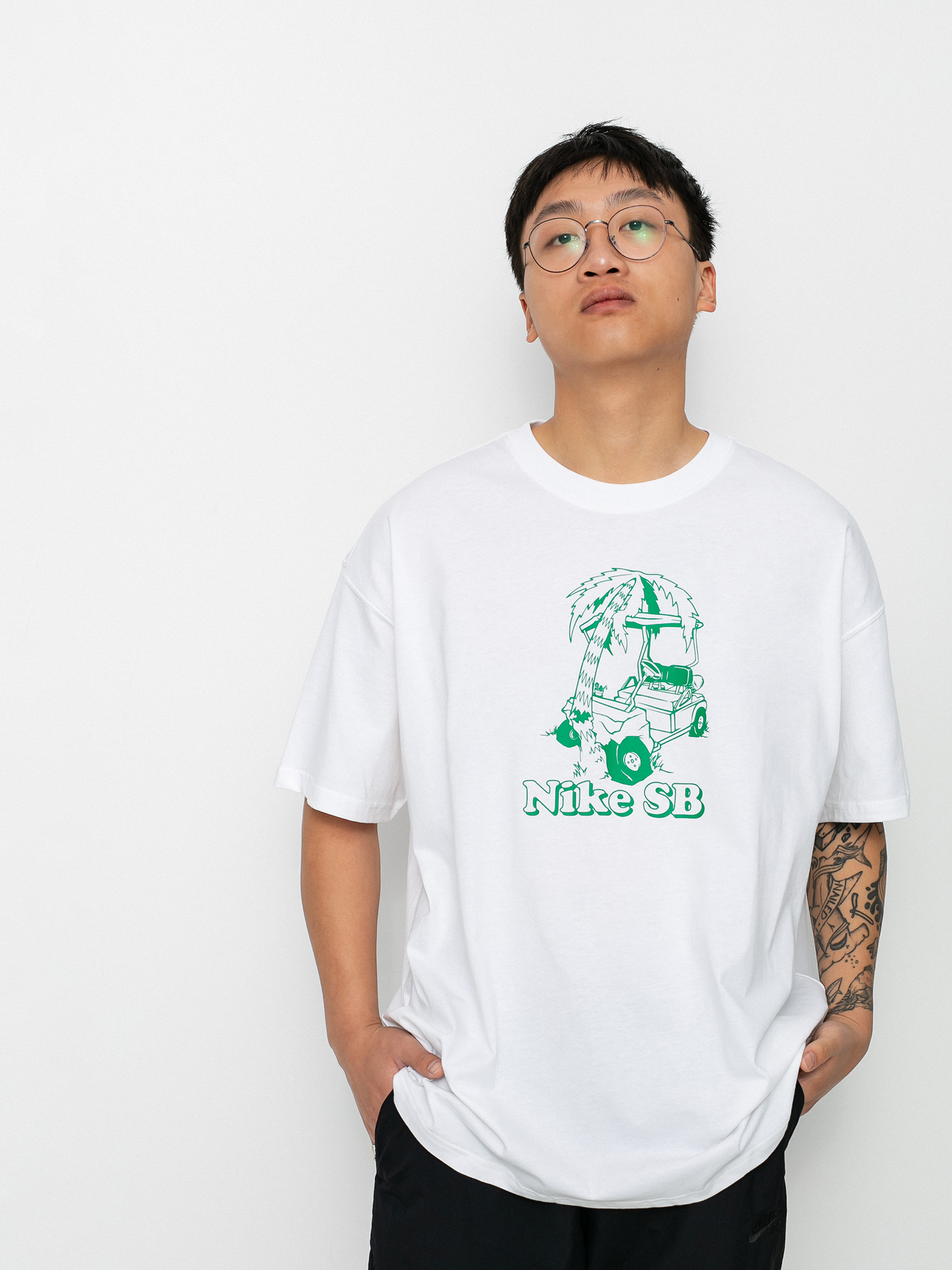 T-shirt Nike SB Graphic (white)