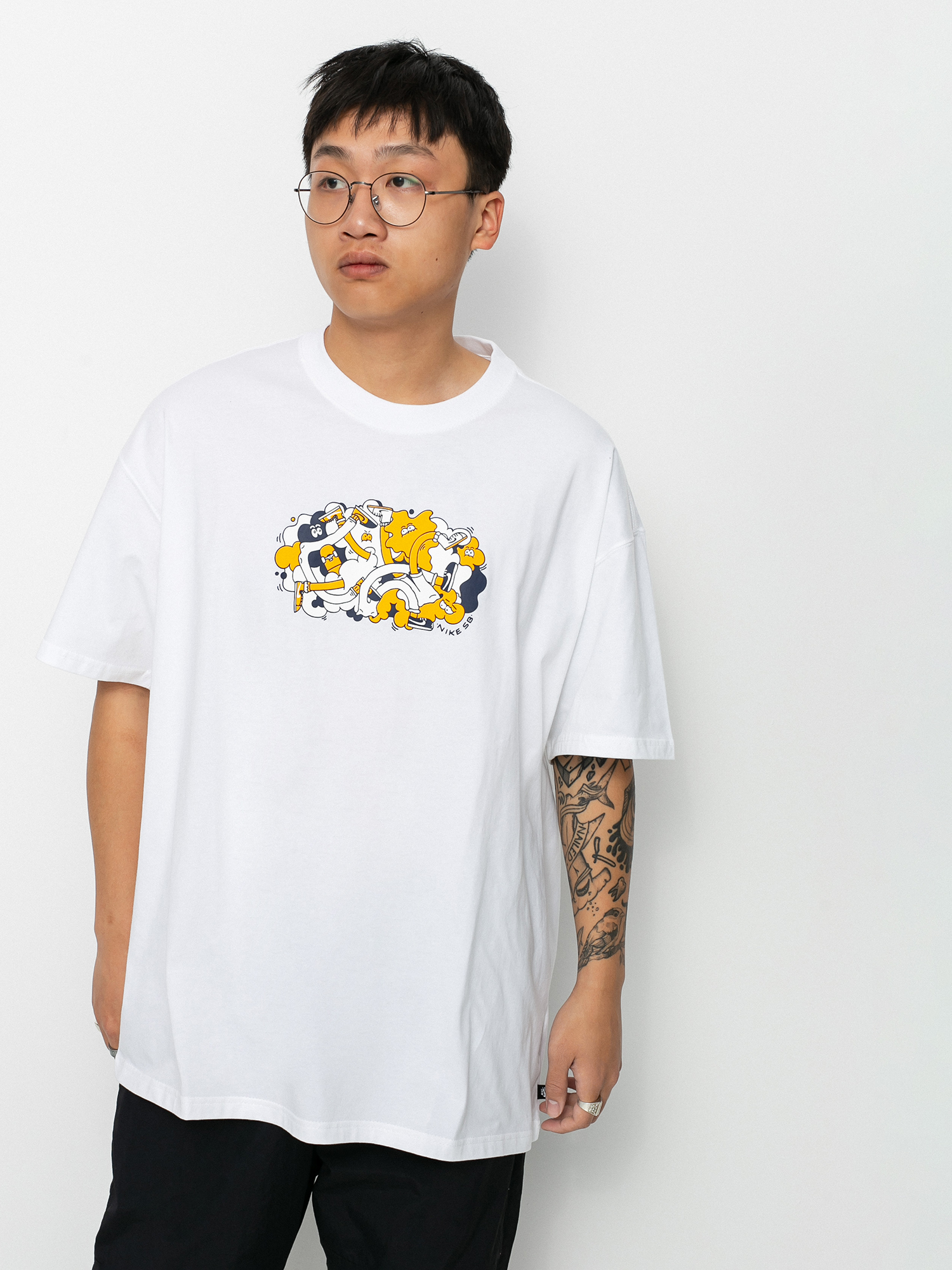 T-shirt Nike SB Sustainable 2 (white)