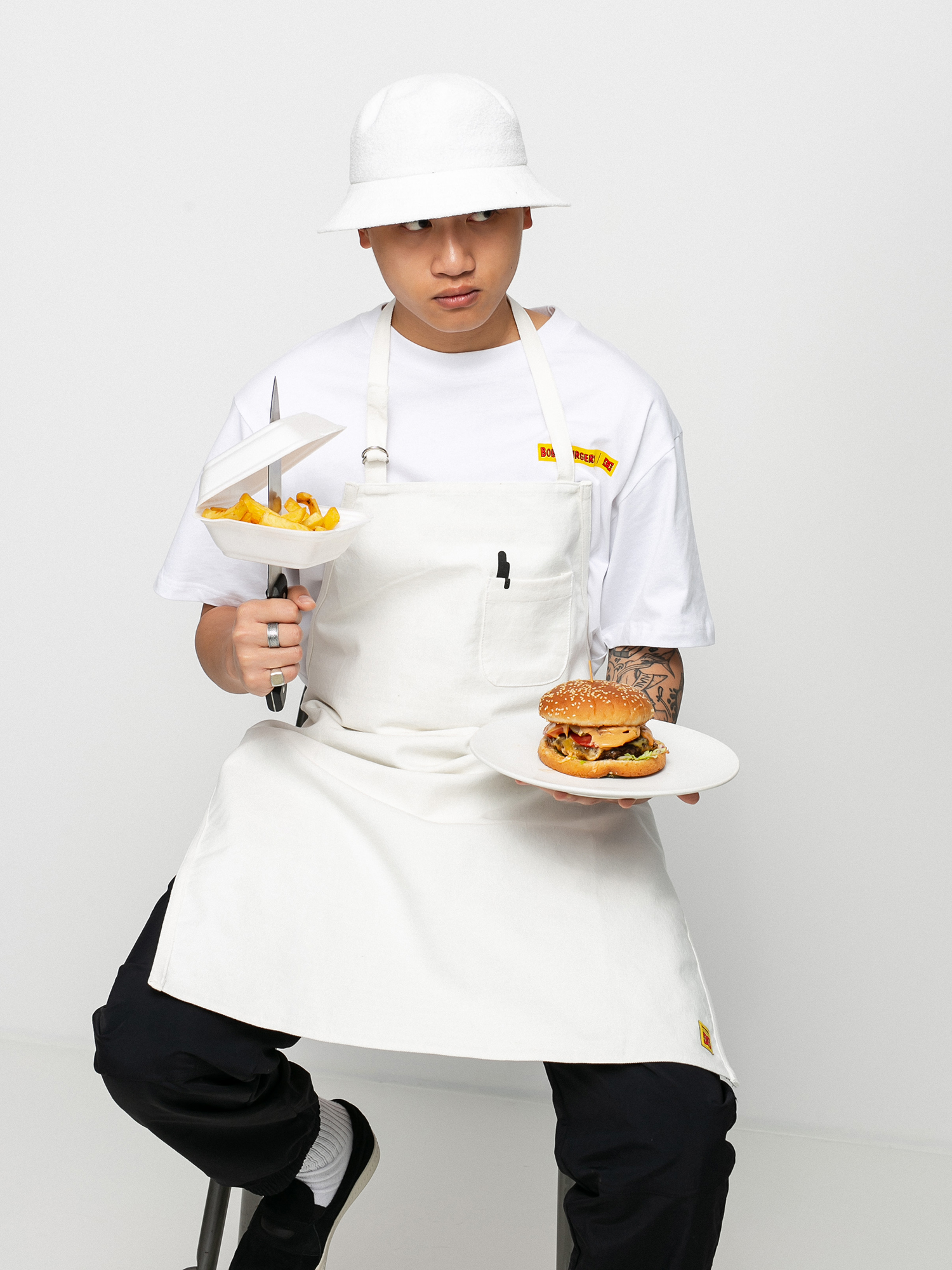 Fartuch DC X BB Bobs Burgers Apron (white)