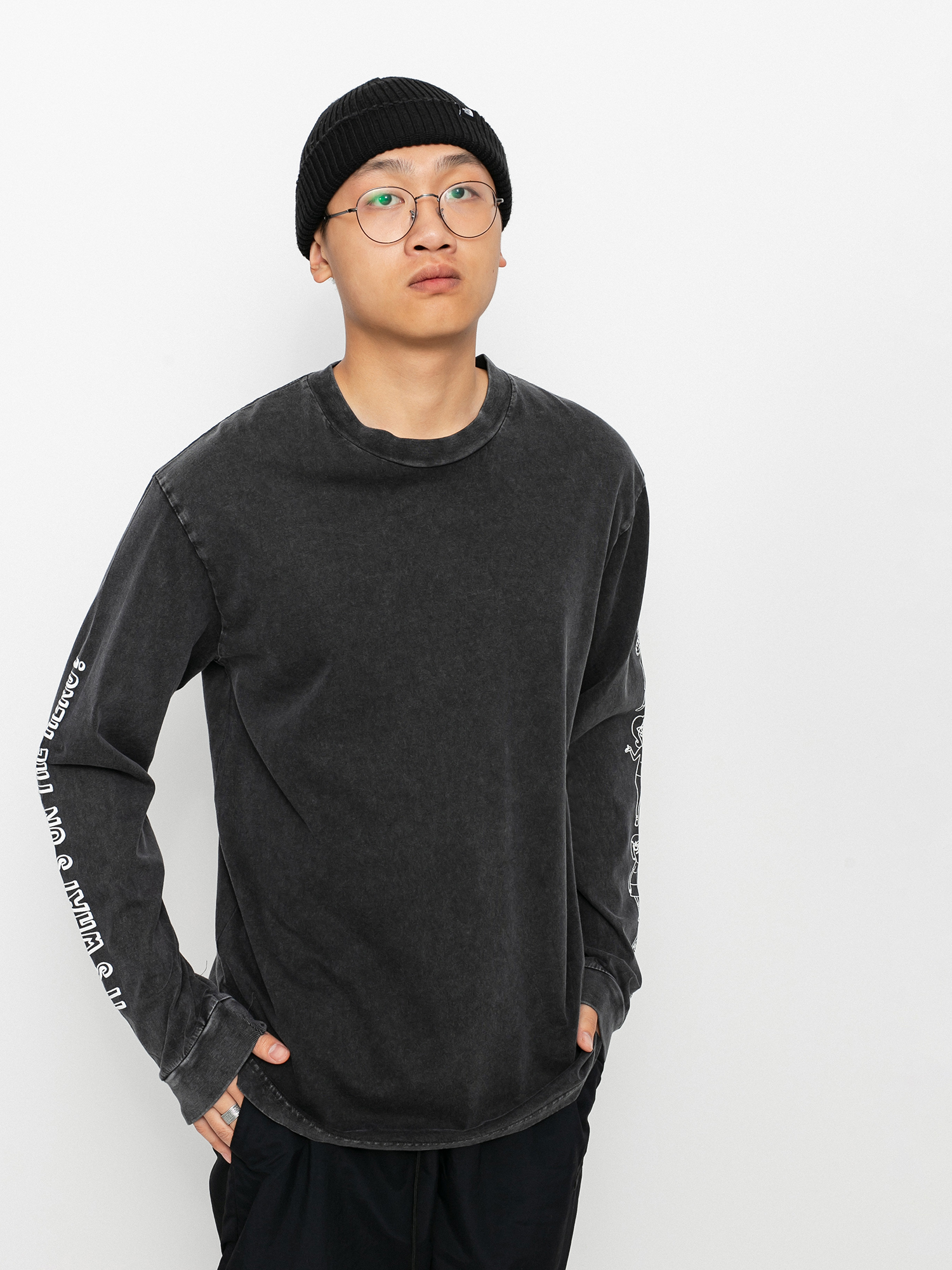 Longsleeve DC X BB Bobs Burgers Whats On The Menu (black)
