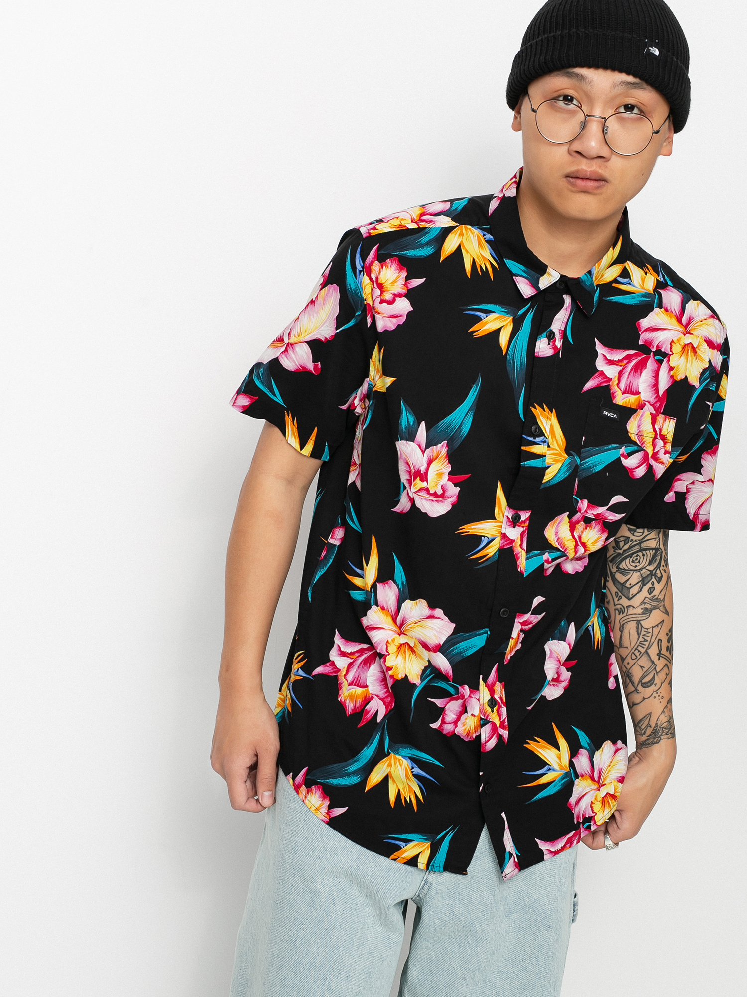 Koszula RVCA Akora Floral (black)