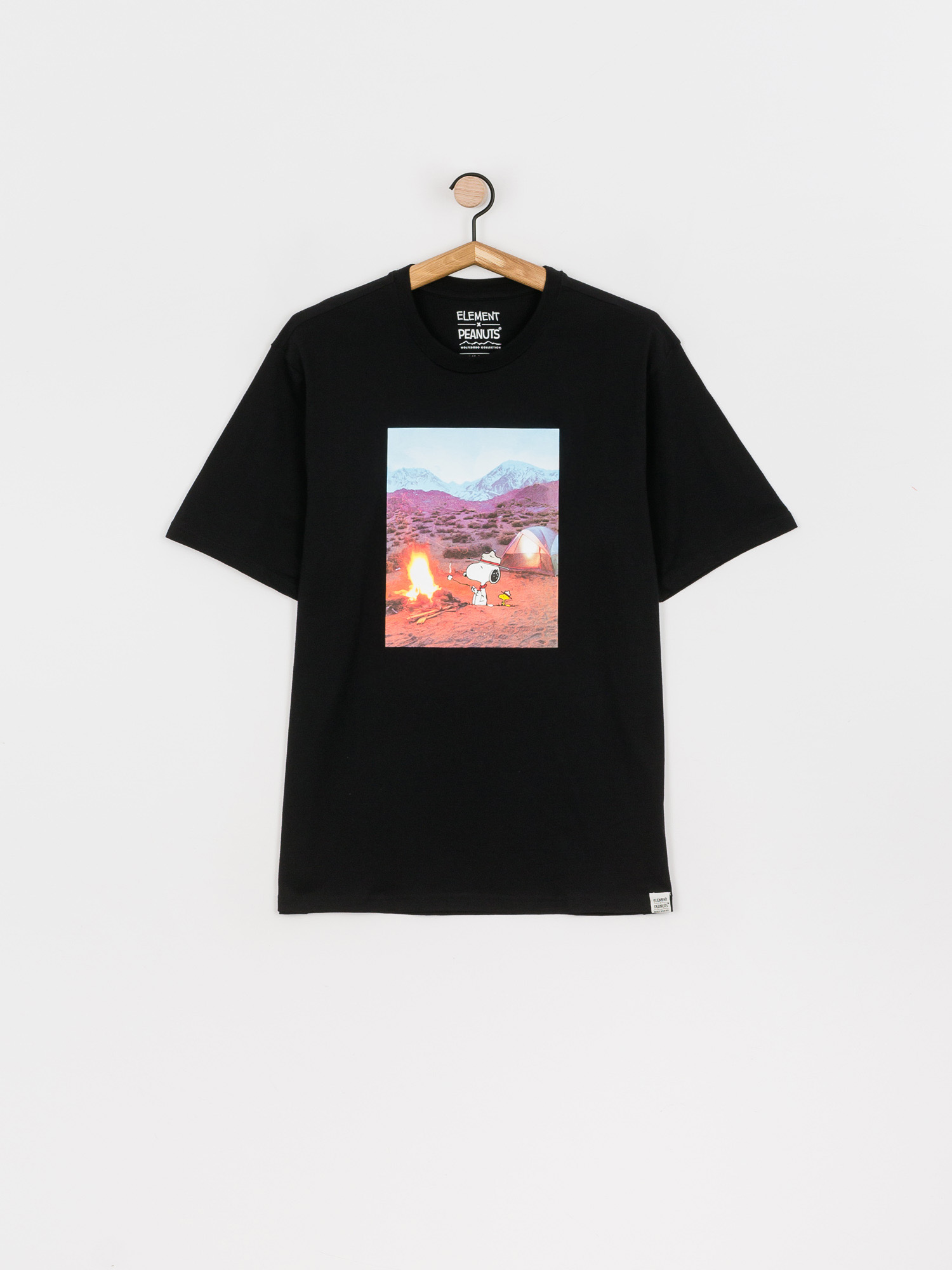 T-shirt Element Peanuts Adventure (flint black)