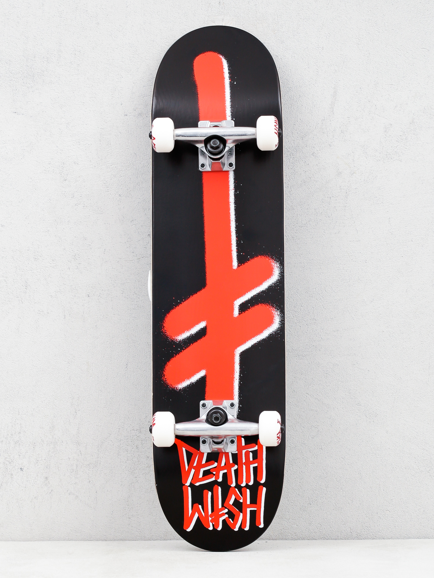 Deskorolka Deathwish Gang Logo (black/red)