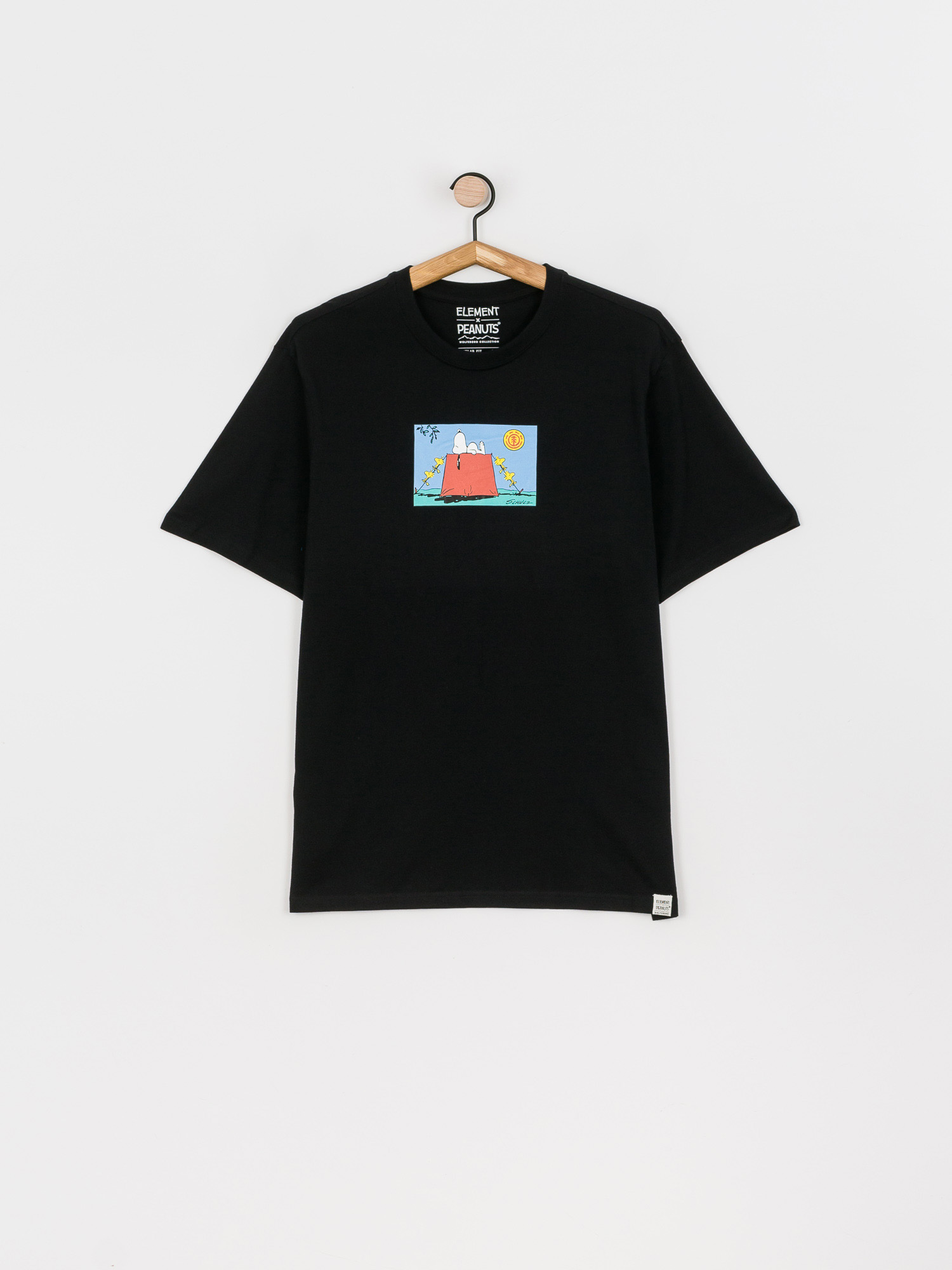 T-shirt Element Peanuts Zzz (flint black)