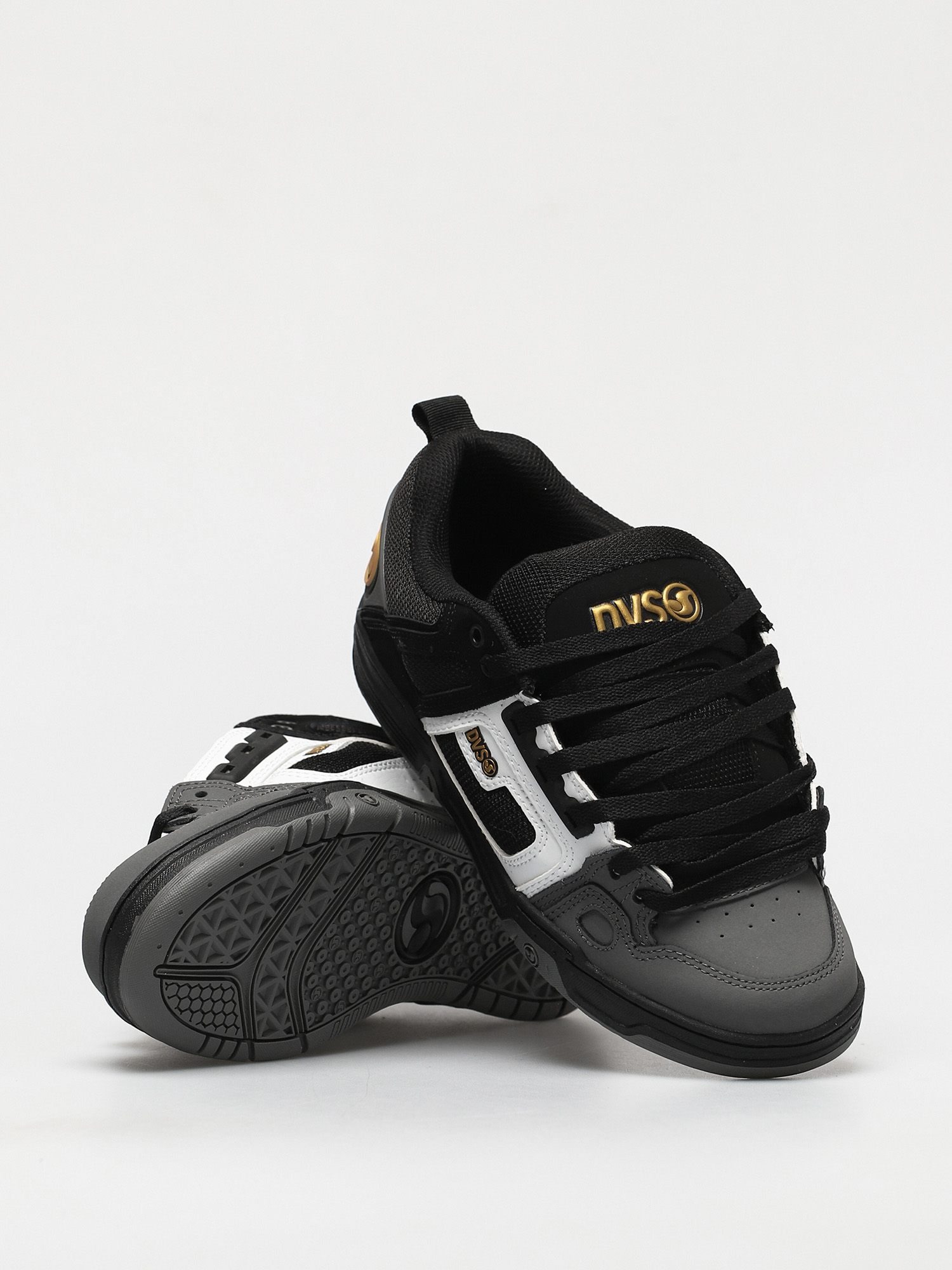 Buty DVS Comanche (black white charcoal nubuck)