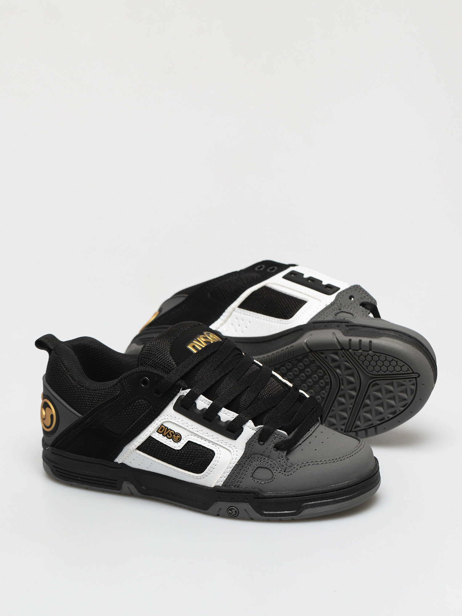 Buty DVS Comanche (black white charcoal nubuck)