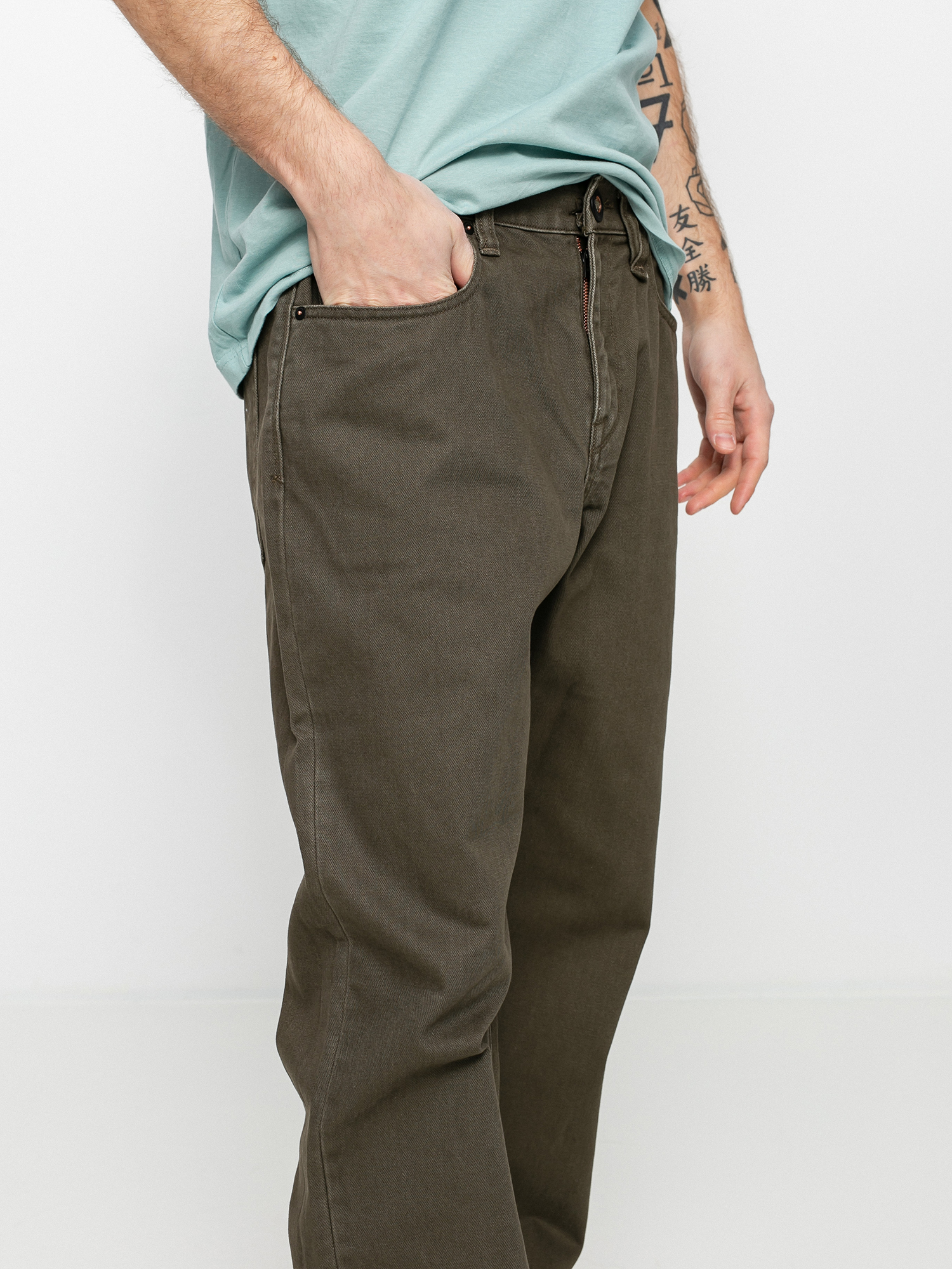 Spodnie Volcom Substance Denim (tarmac brown)