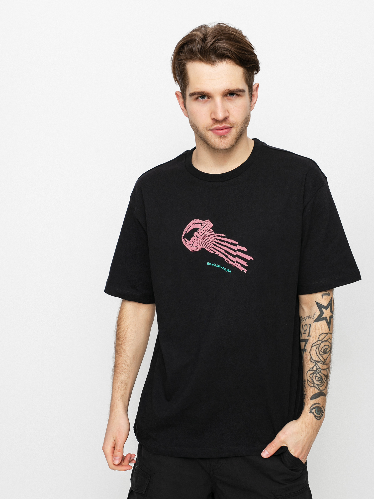 T-shirt Volcom Stone Face (black)