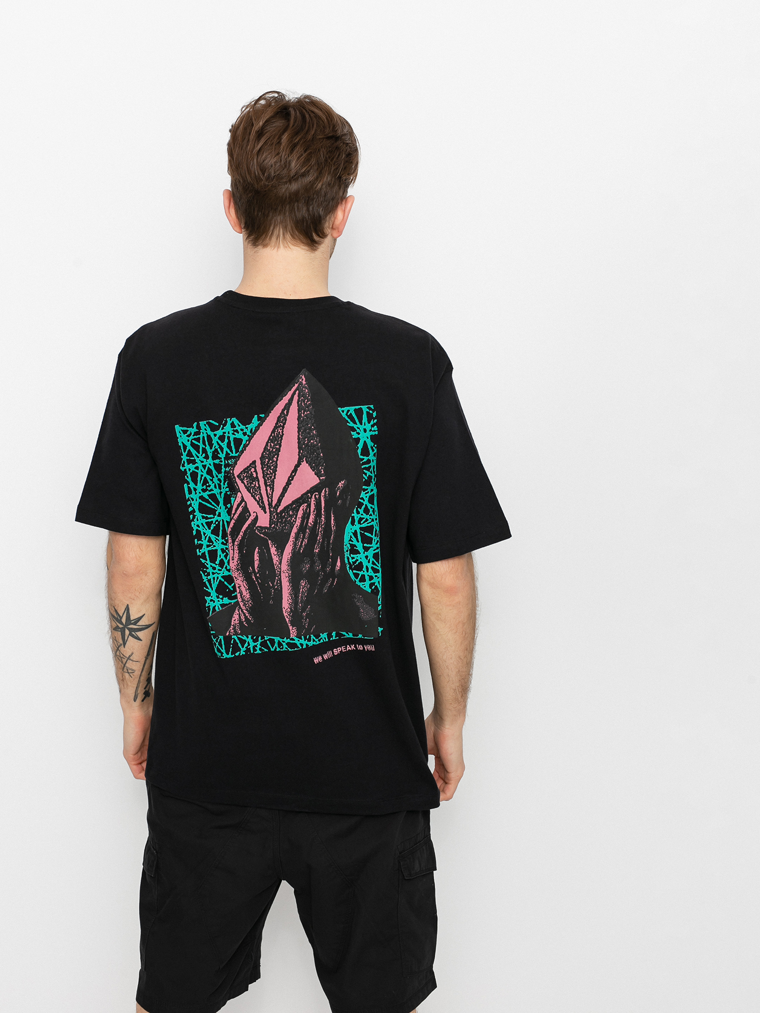 T-shirt Volcom Stone Face (black)
