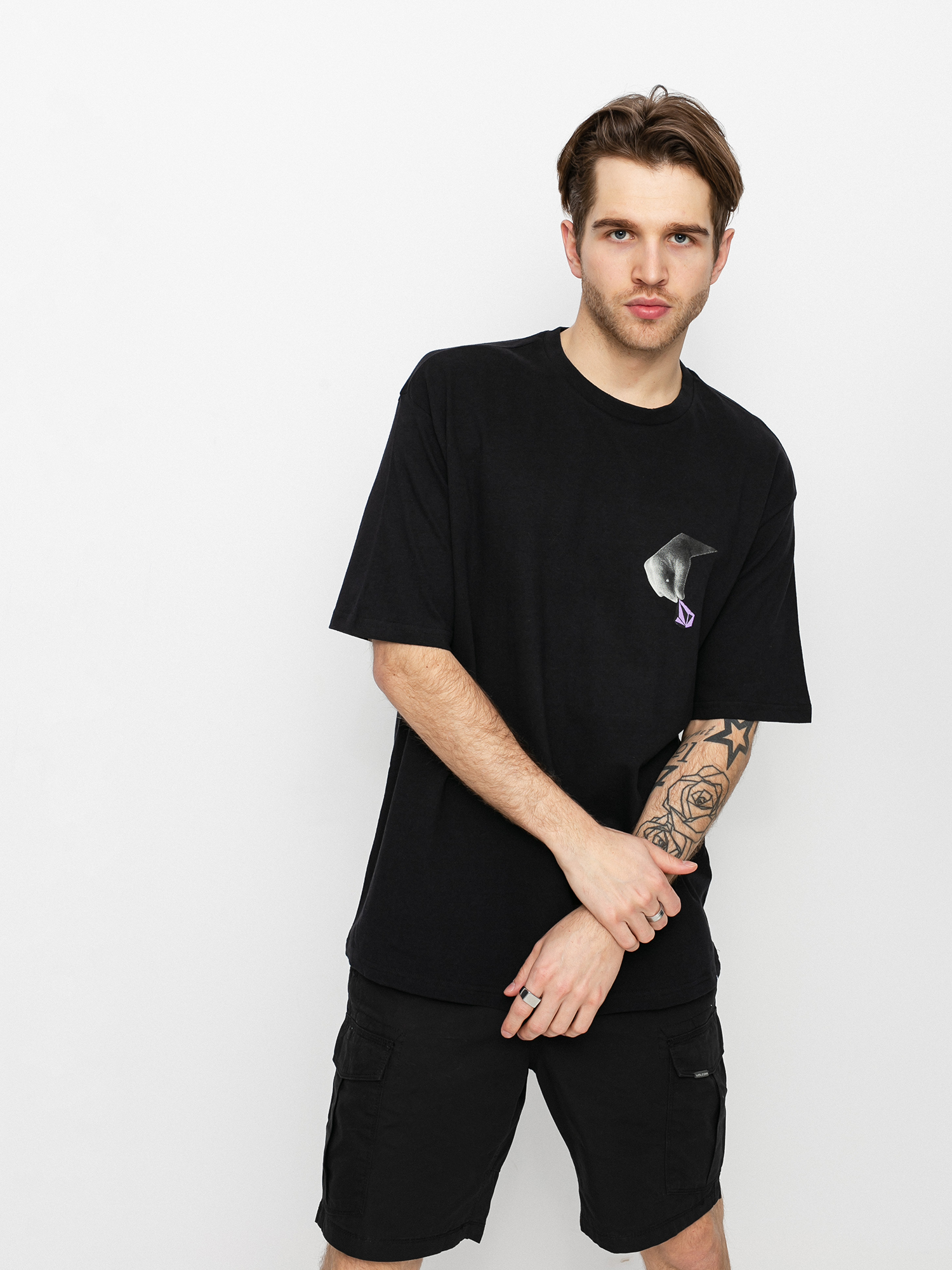 T-shirt Volcom Happened (black)