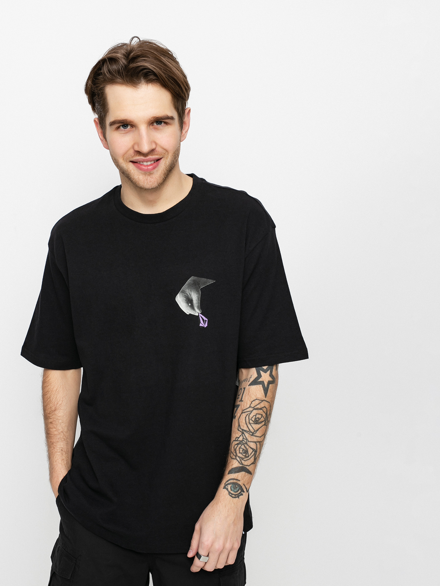 T-shirt Volcom Happened (black)