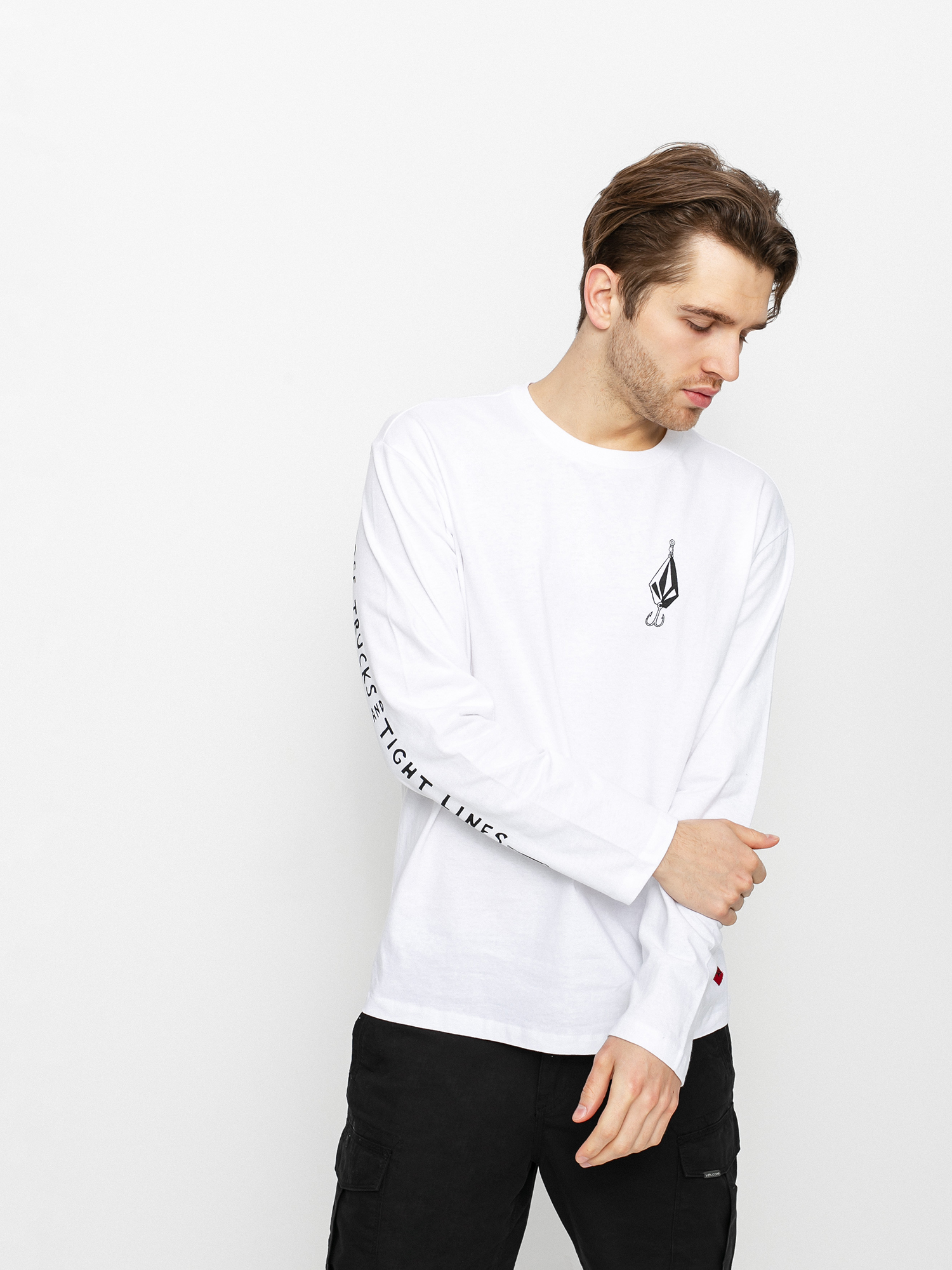 Longsleeve Volcom Loose Trucks (white)