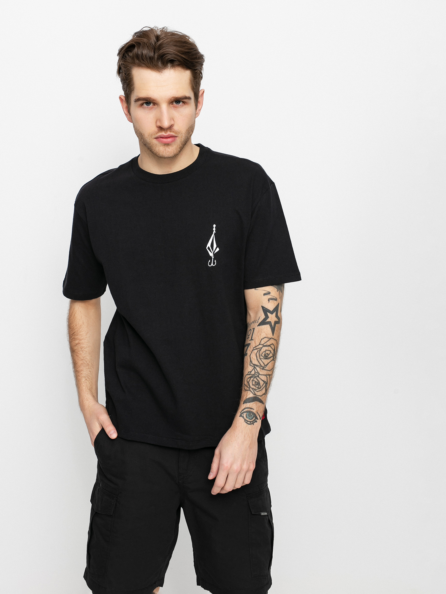 T-shirt Volcom Loose Trucks 2 (black)