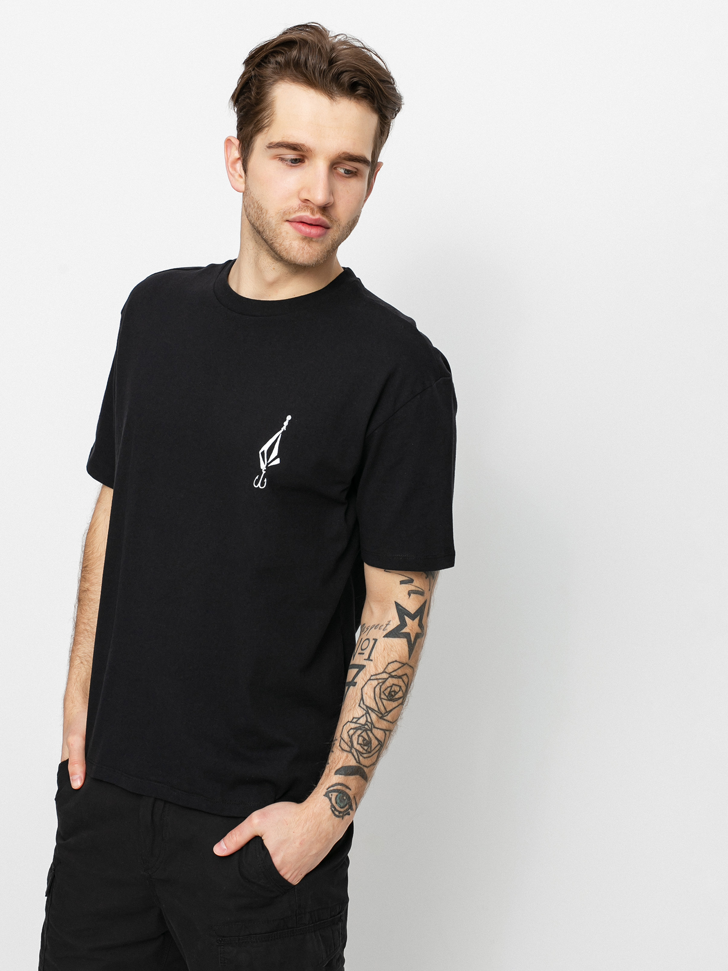 T-shirt Volcom Loose Trucks 2 (black)