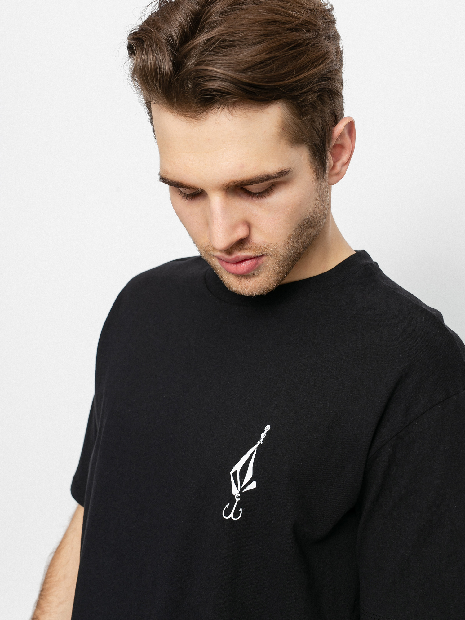 T-shirt Volcom Loose Trucks 2 (black)