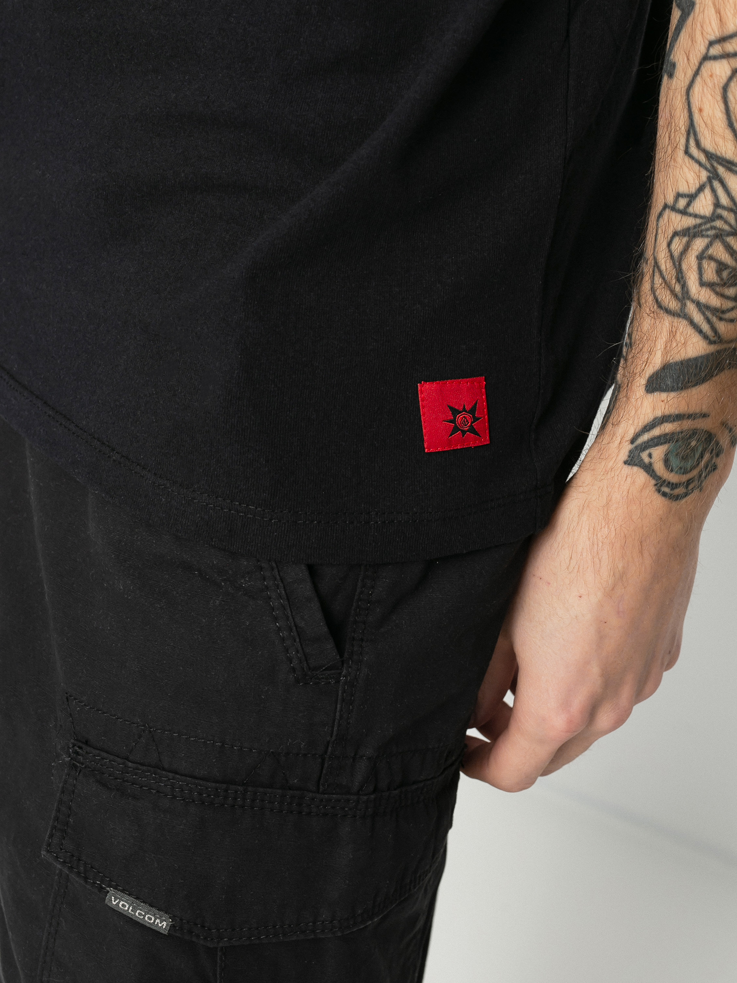 T-shirt Volcom Loose Trucks 2 (black)