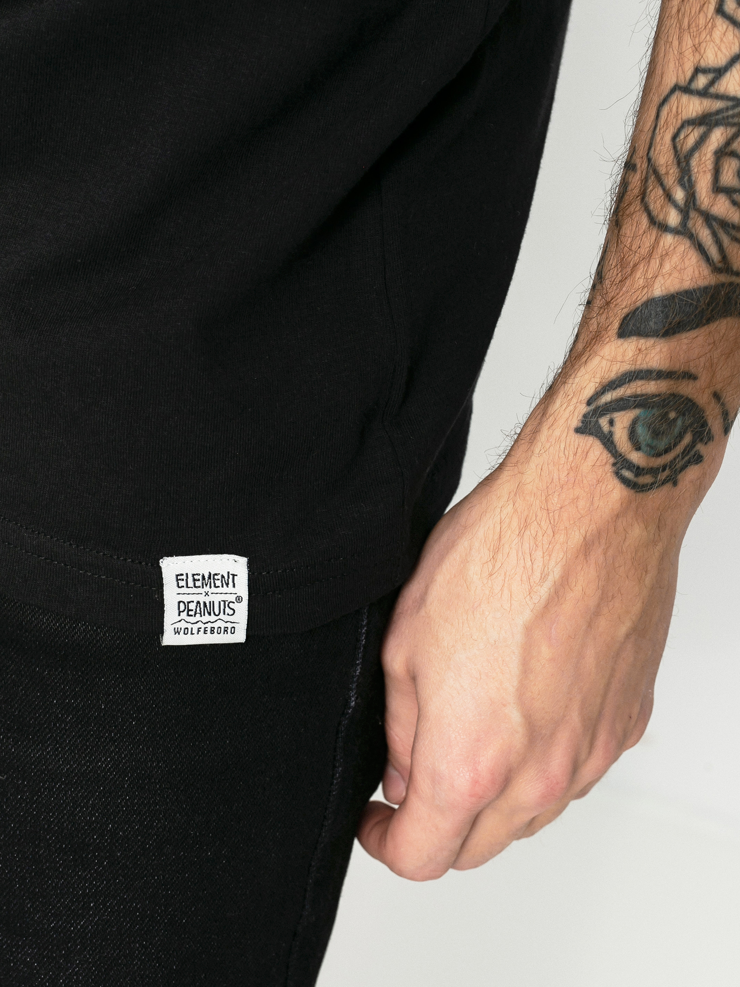 T-shirt Element Peanuts Slide (flint black)