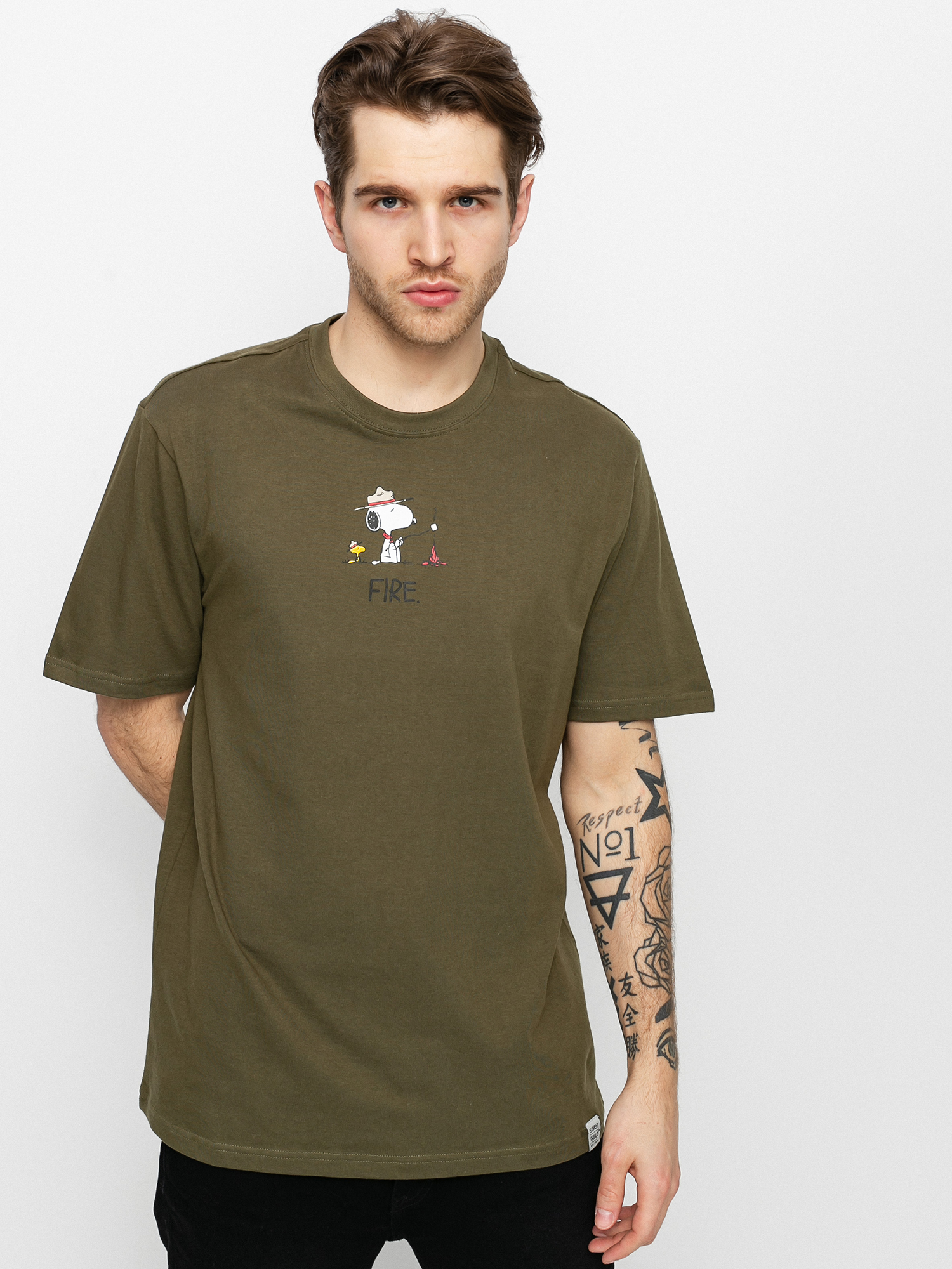 T-shirt Element Peanuts Element (army)