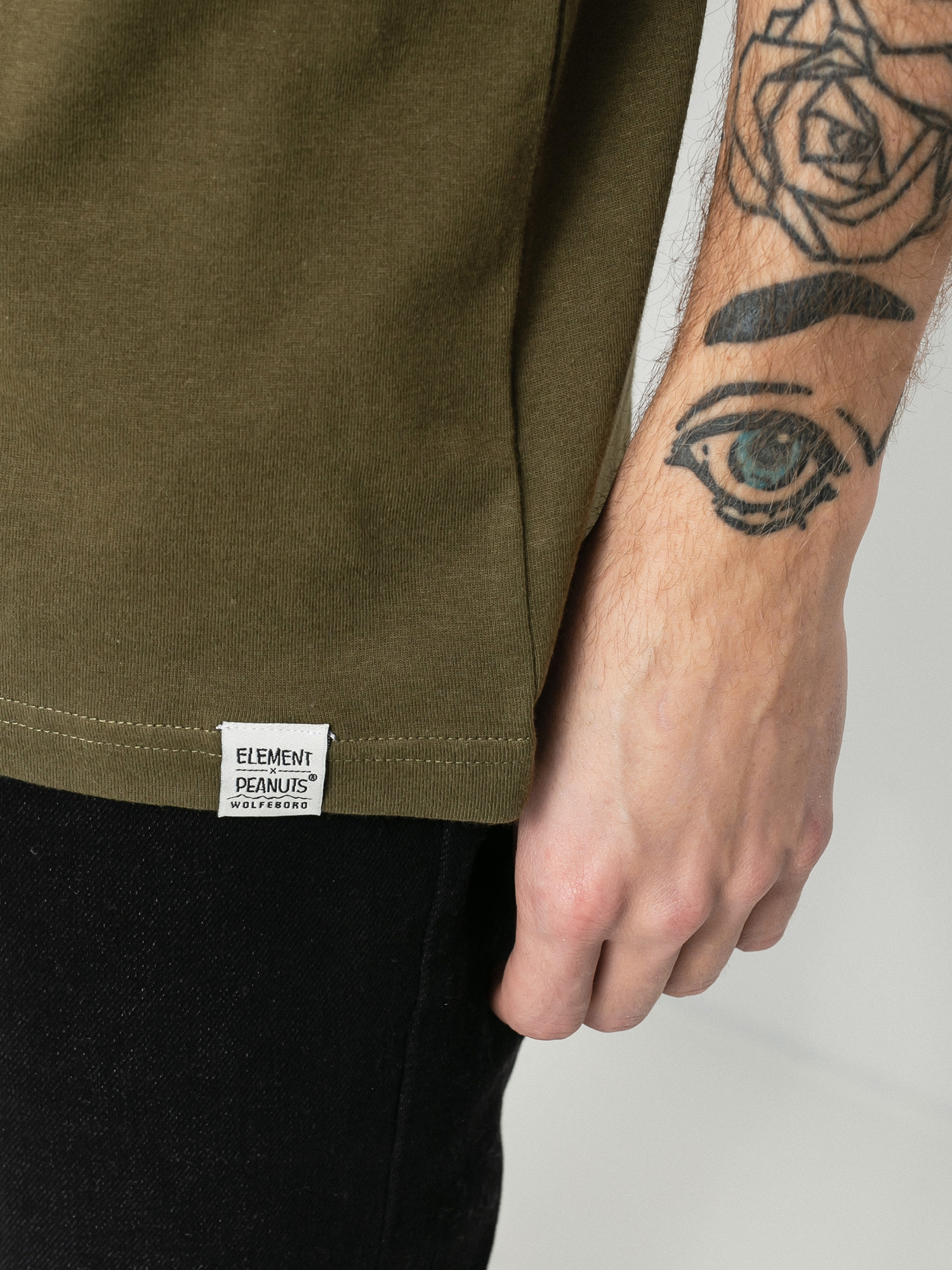 T-shirt Element Peanuts Element (army)