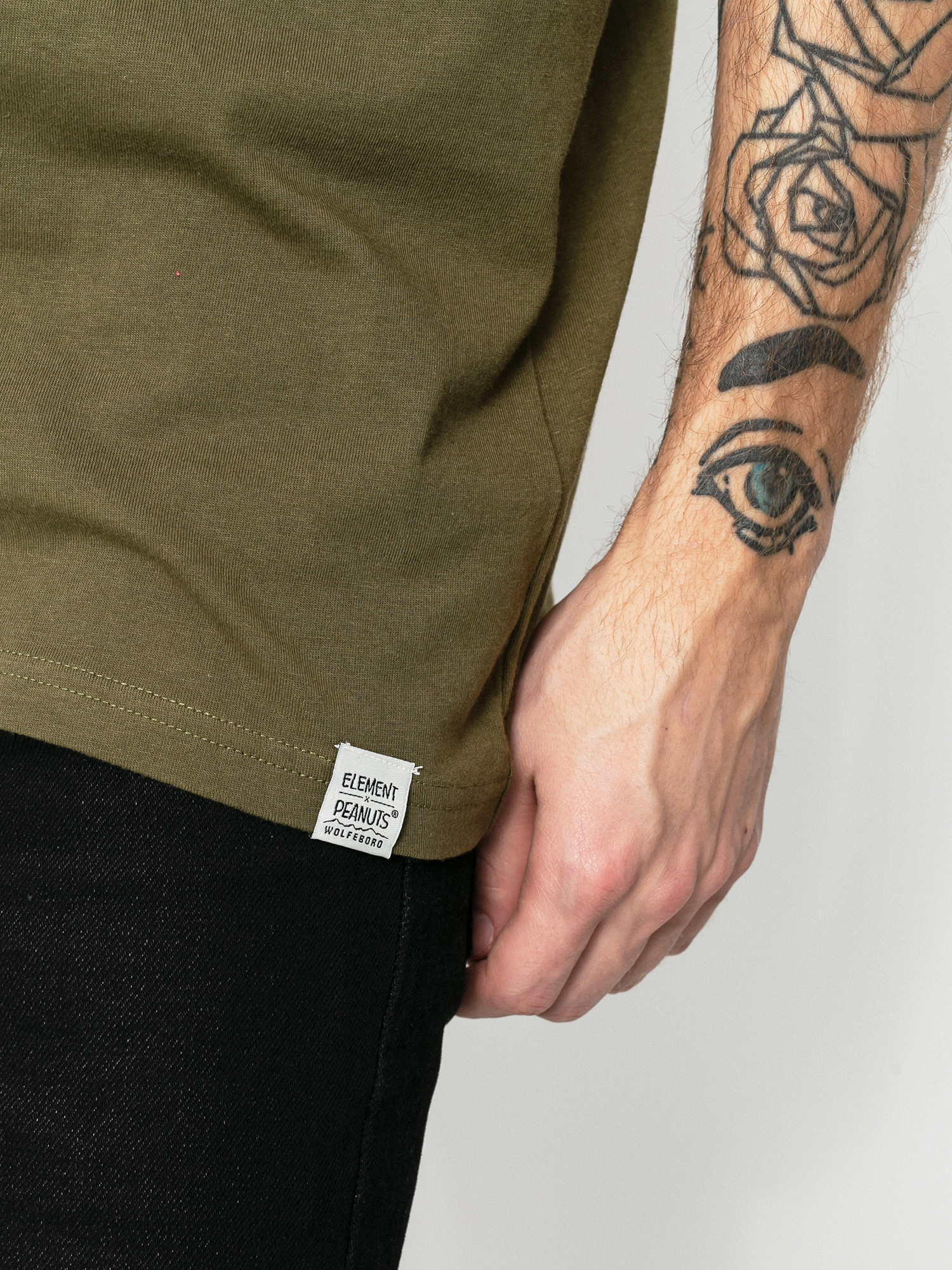 T-shirt Element Peanuts Adventure (army)