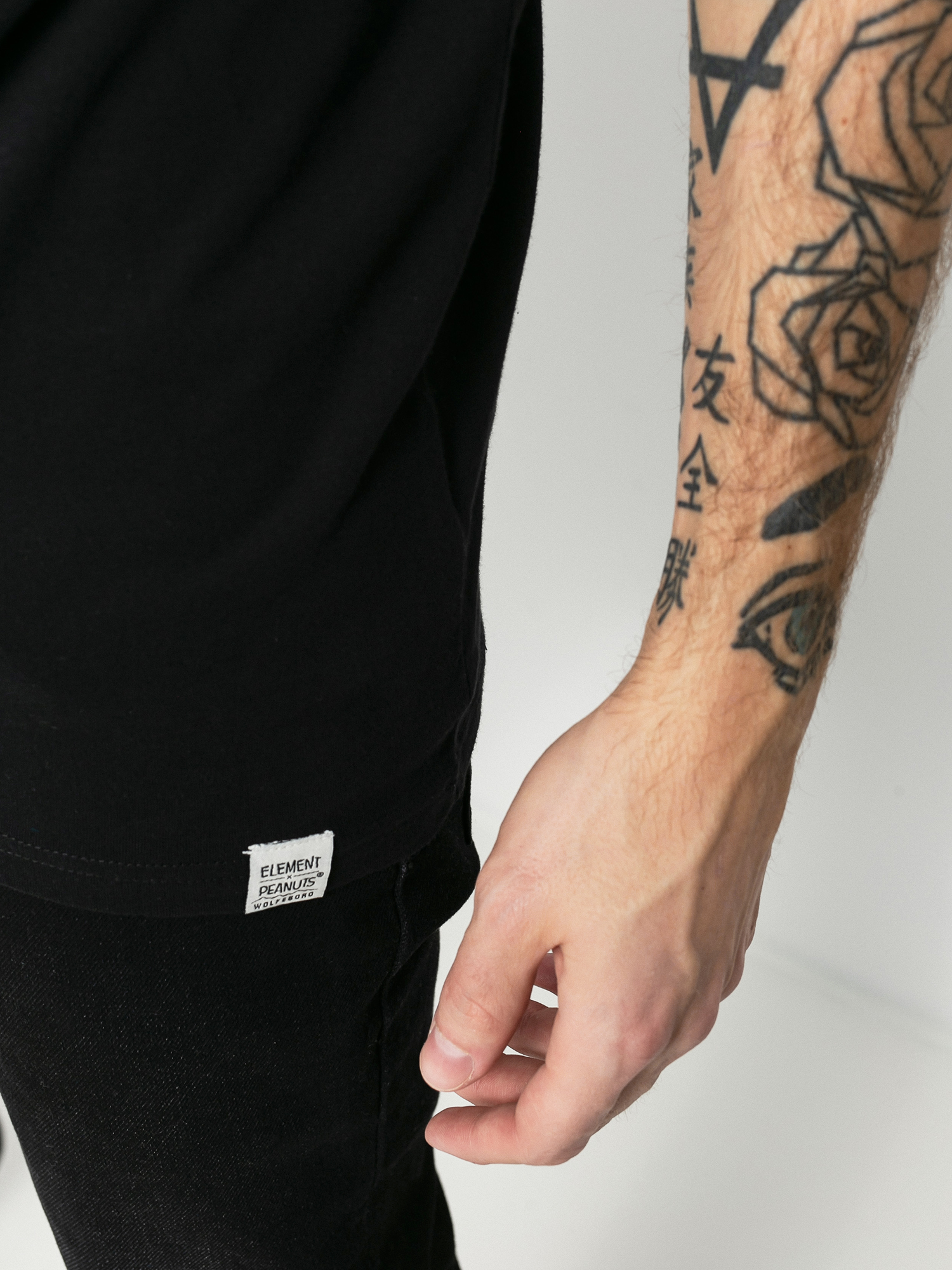 T-shirt Element Peanuts Zzz (flint black)