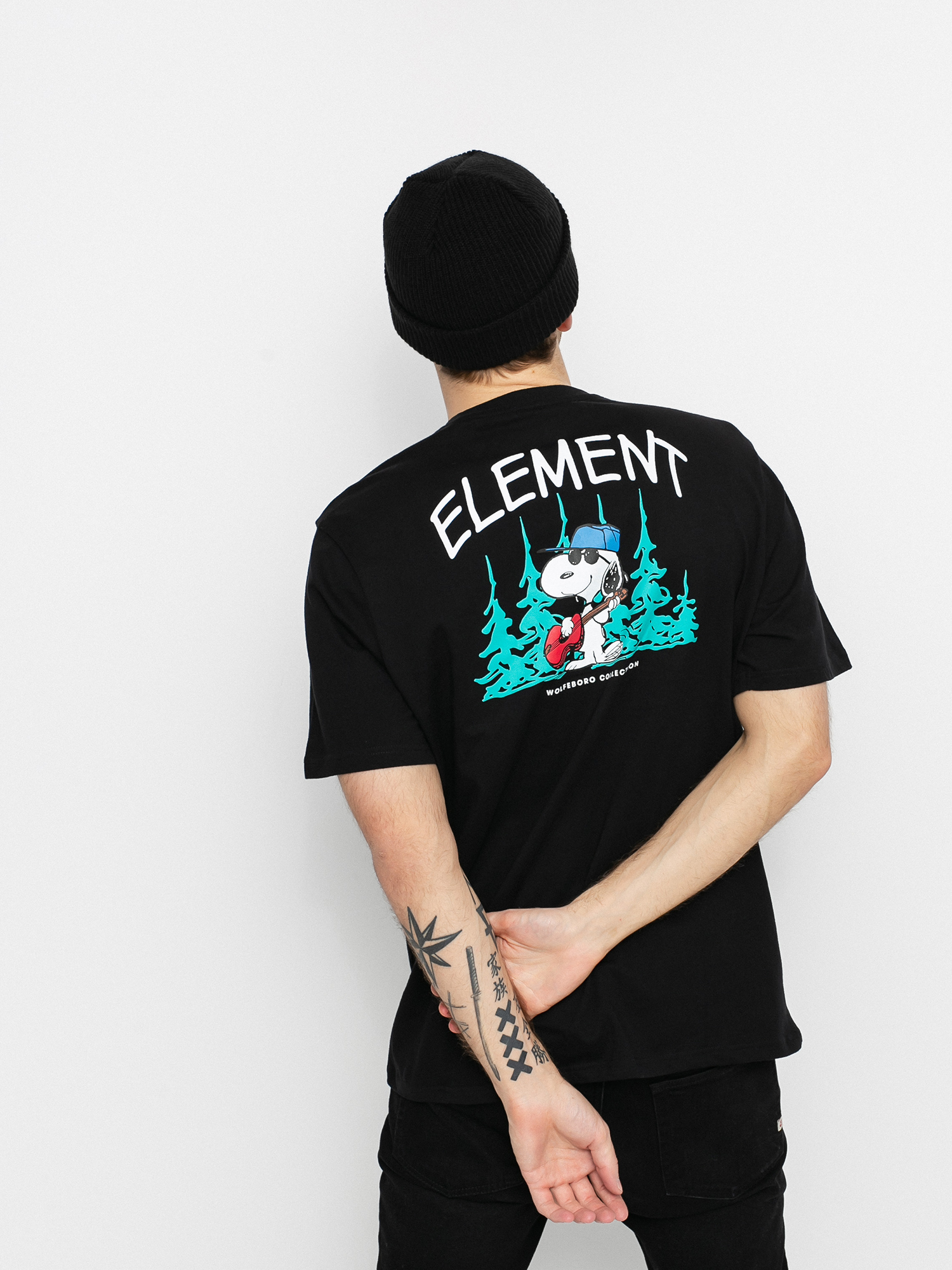 T-shirt Element Peanuts Good Times (flint black)