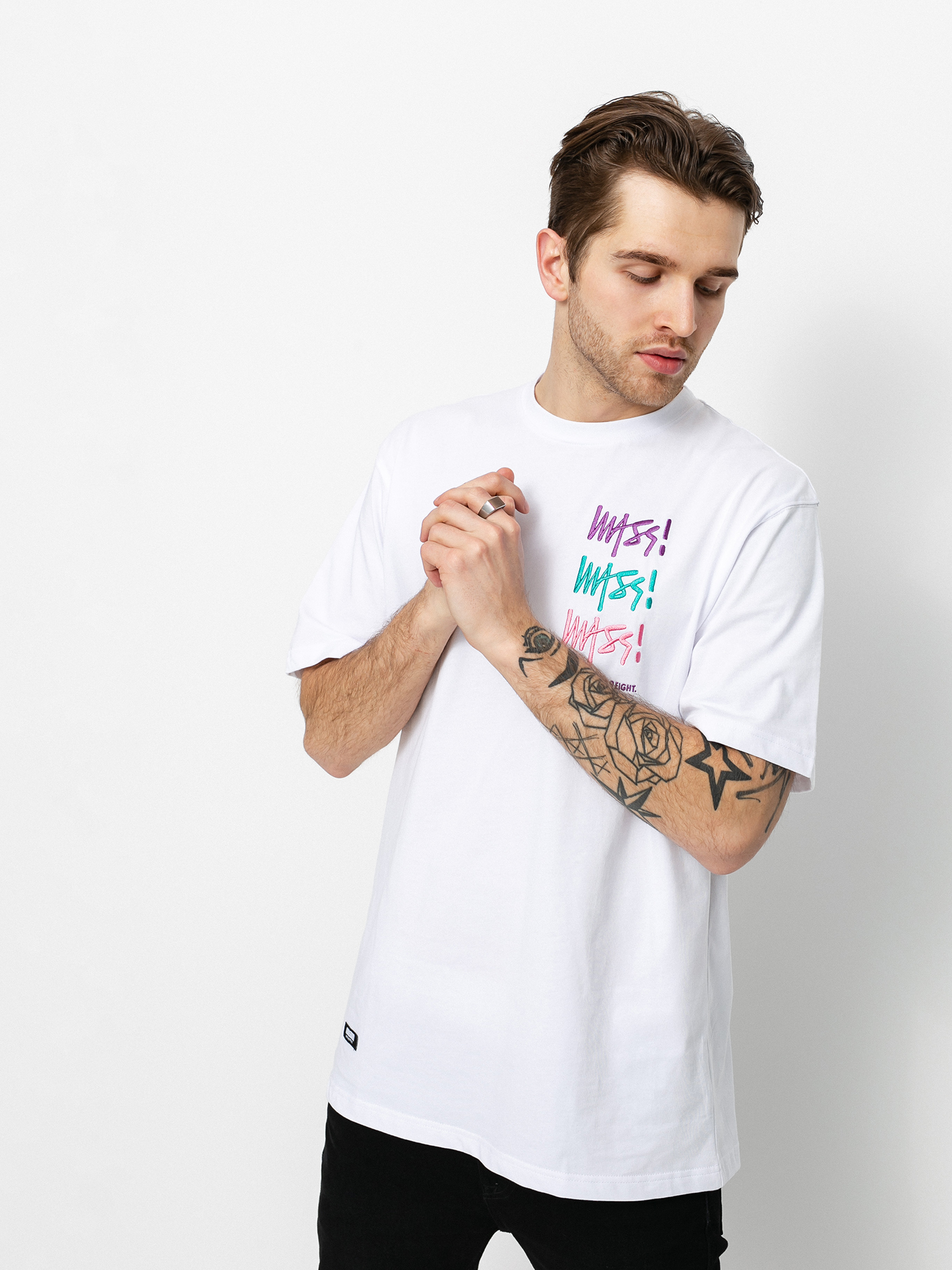 T-shirt MassDnm Multisign (white)