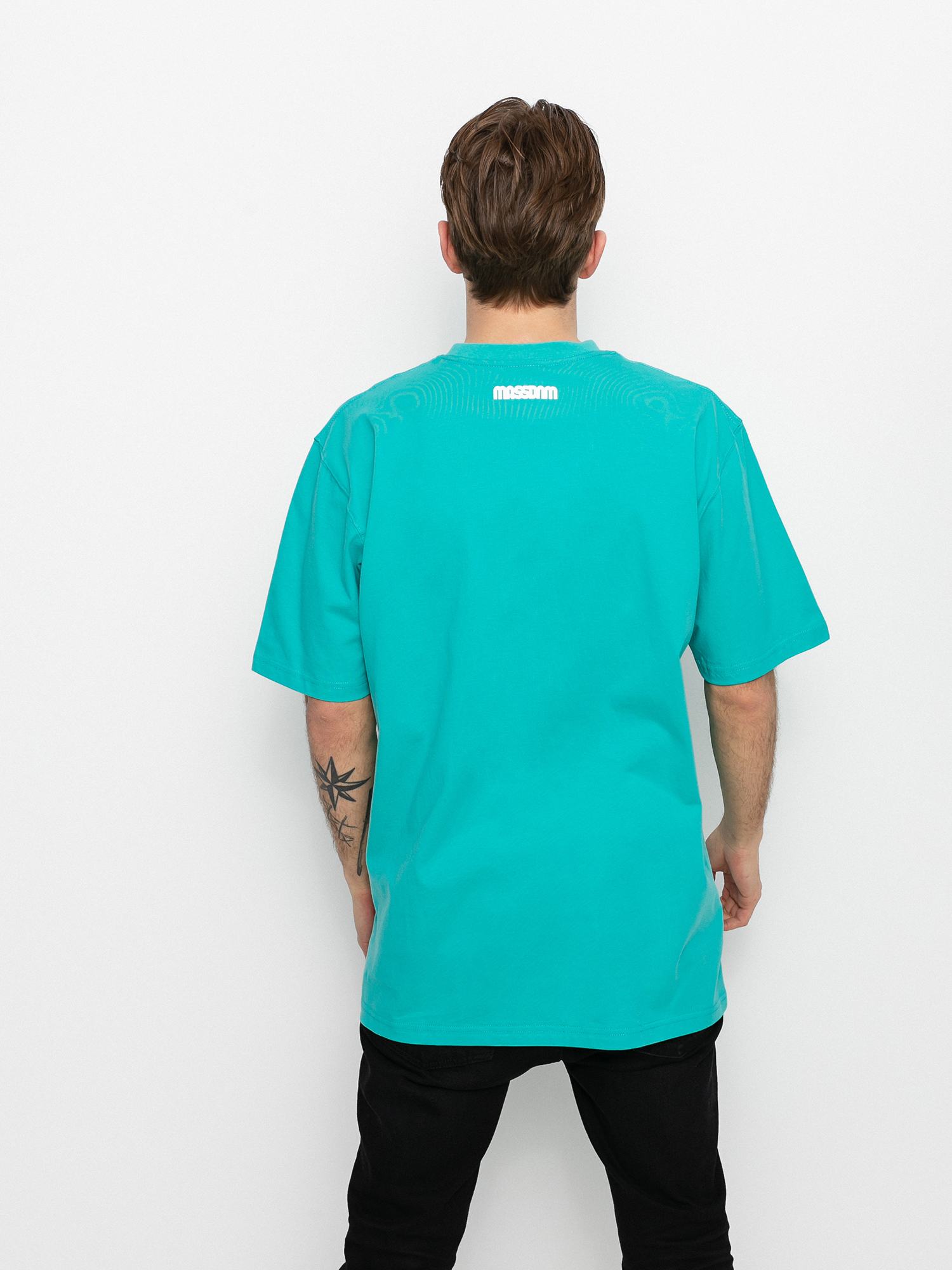 T-shirt MassDnm Classics Small Logo (turquoise)