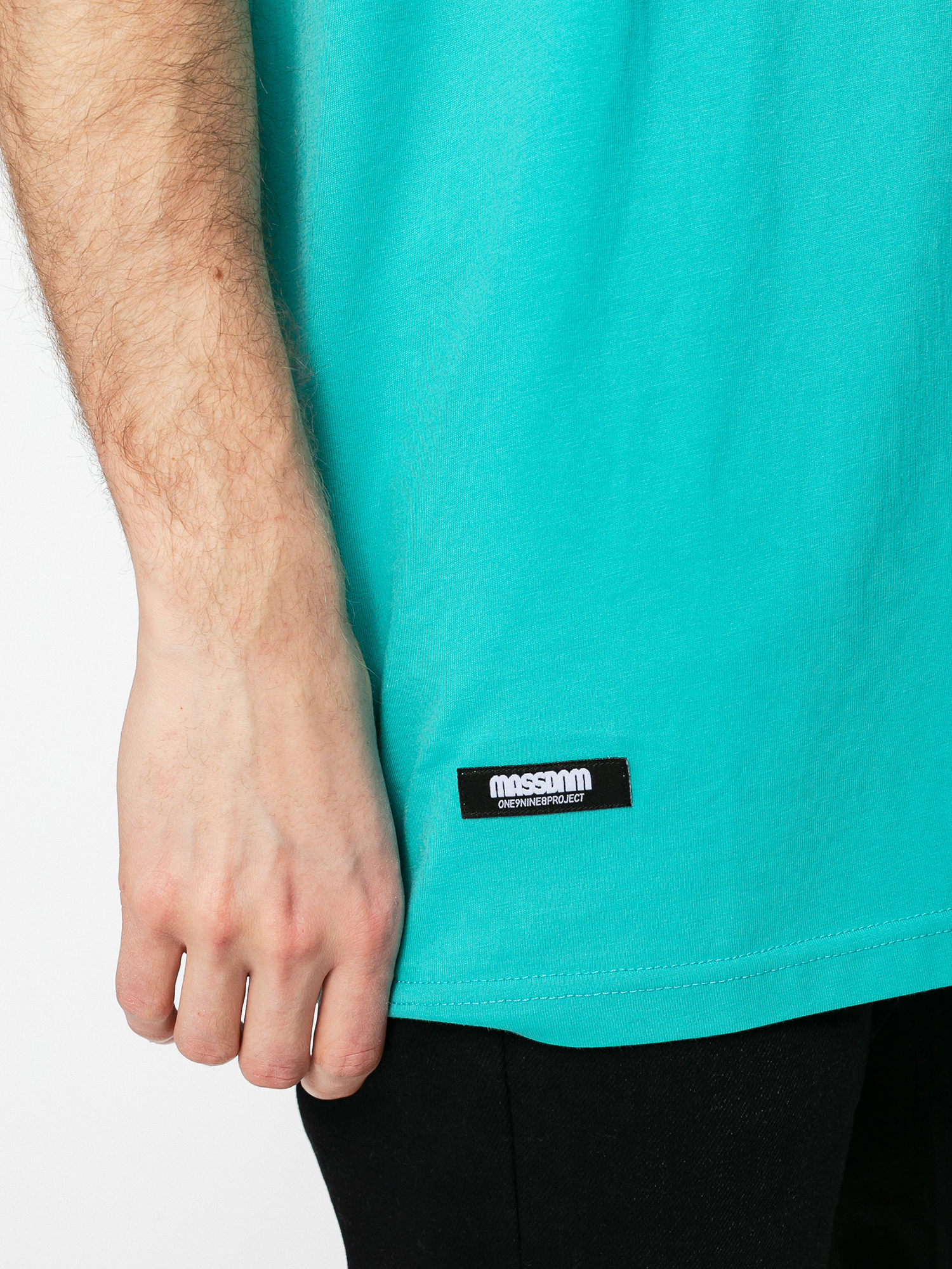 T-shirt MassDnm Classics Small Logo (turquoise)