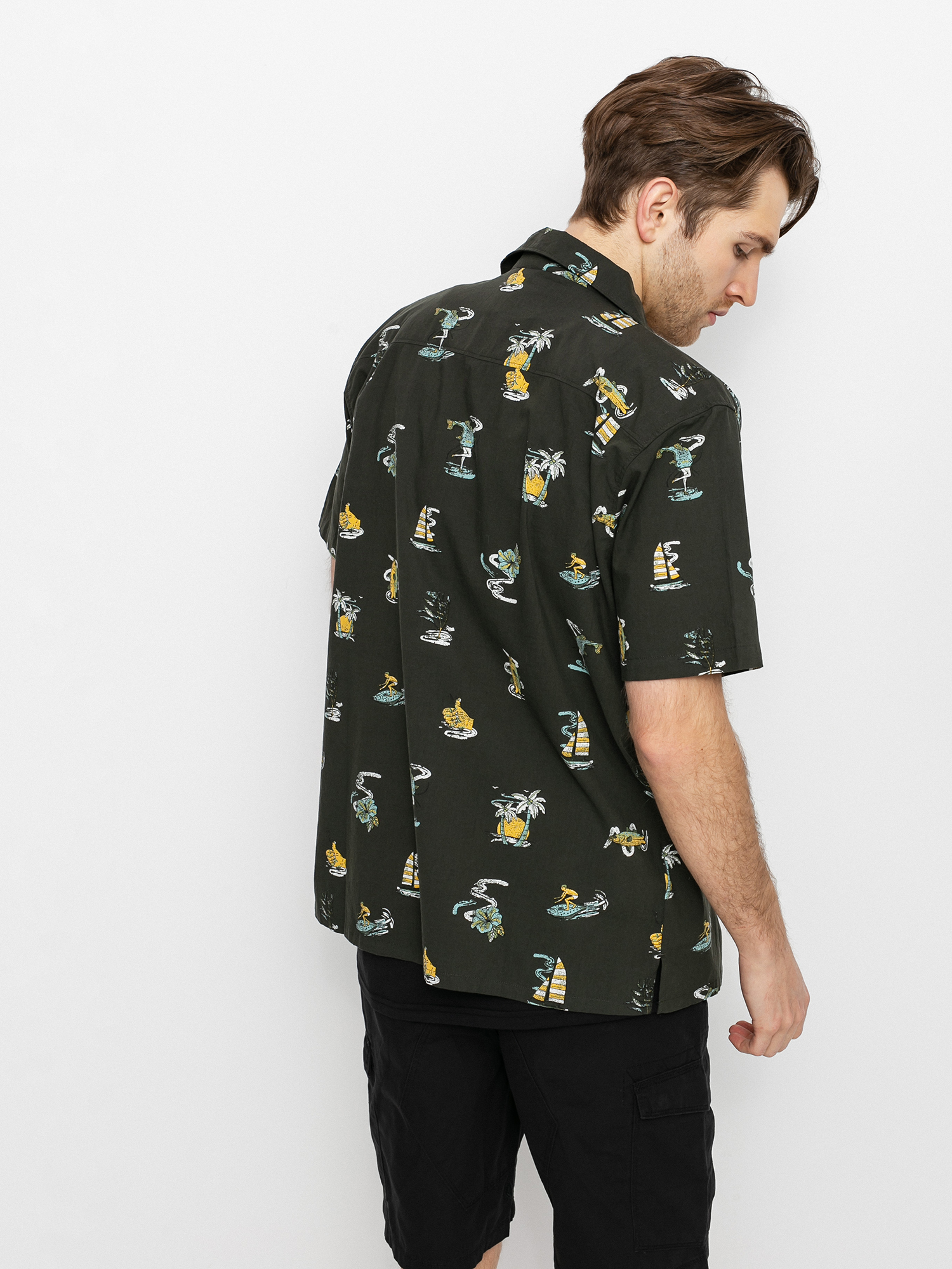 Koszula Salty Crew Island Daze (black)