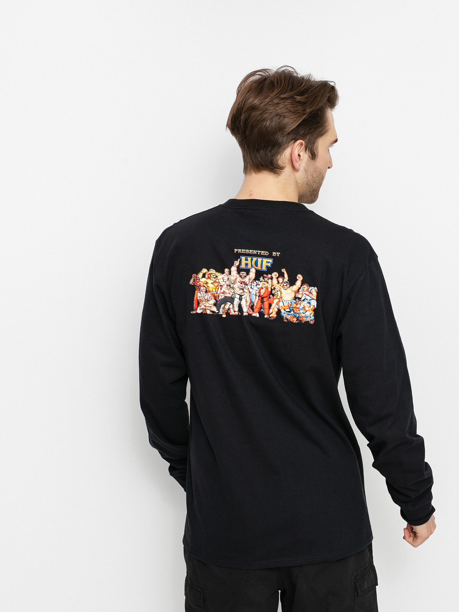 Longsleeve HUF X Street Fighter Ending (black)