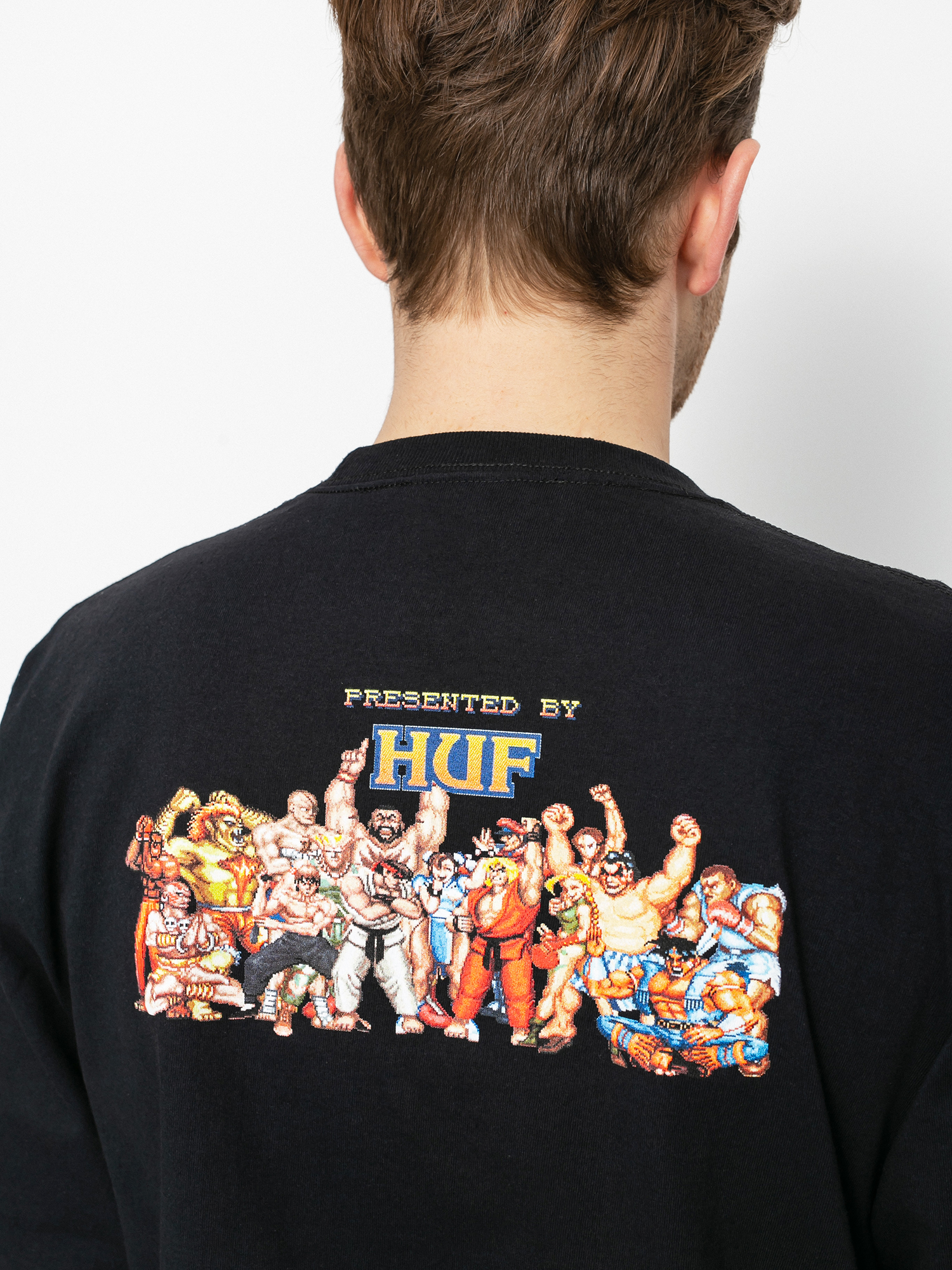 Longsleeve HUF X Street Fighter Ending (black)