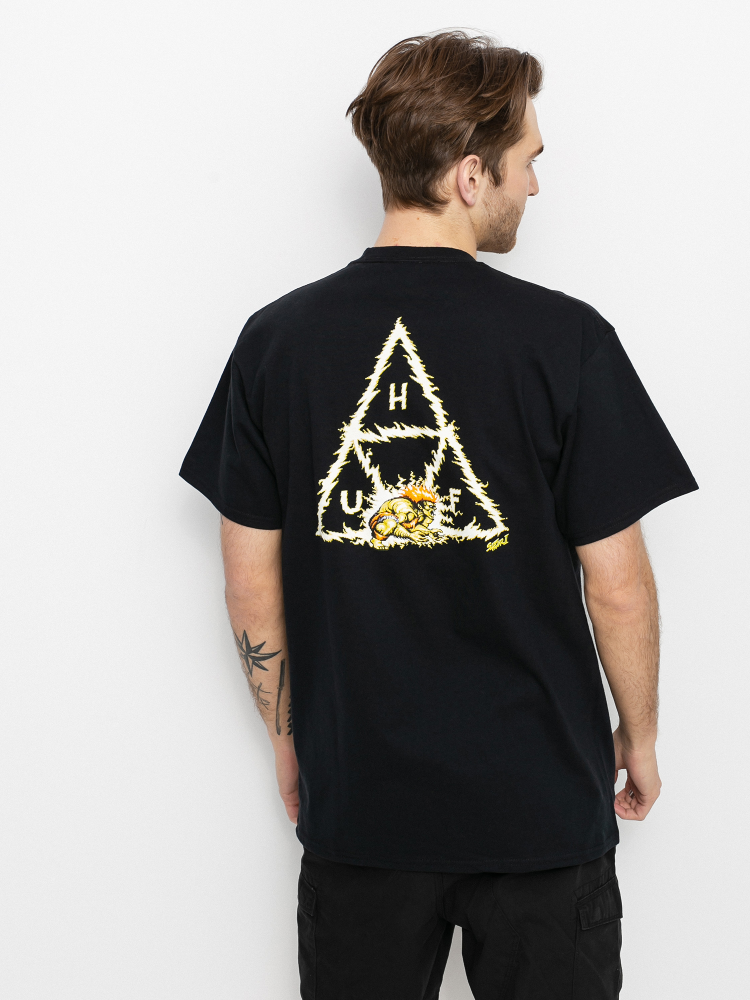T-shirt HUF X Street Fighter Blanka (black)