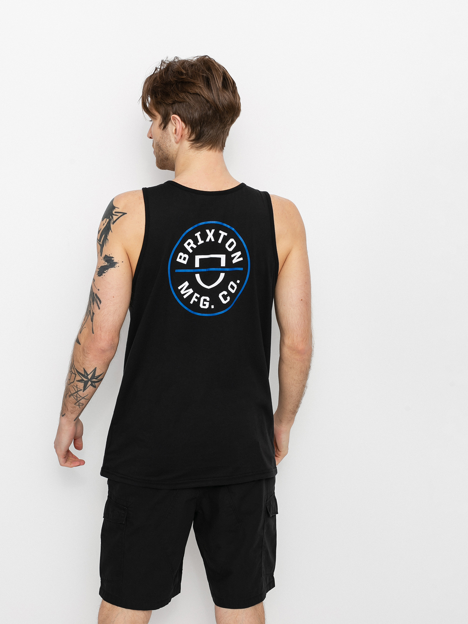 Koszulka Brixton Crest (black/royal)