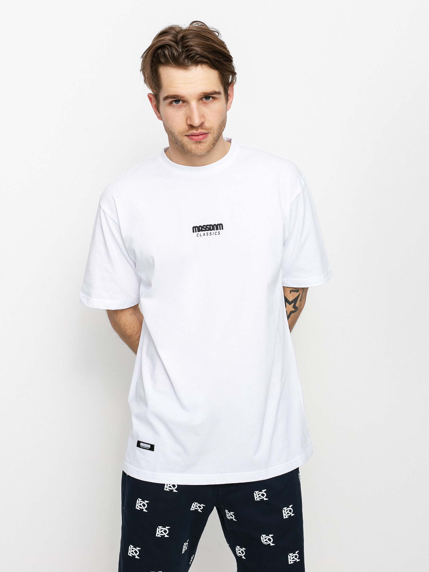 T-shirt MassDnm Classics Small Logo (white)