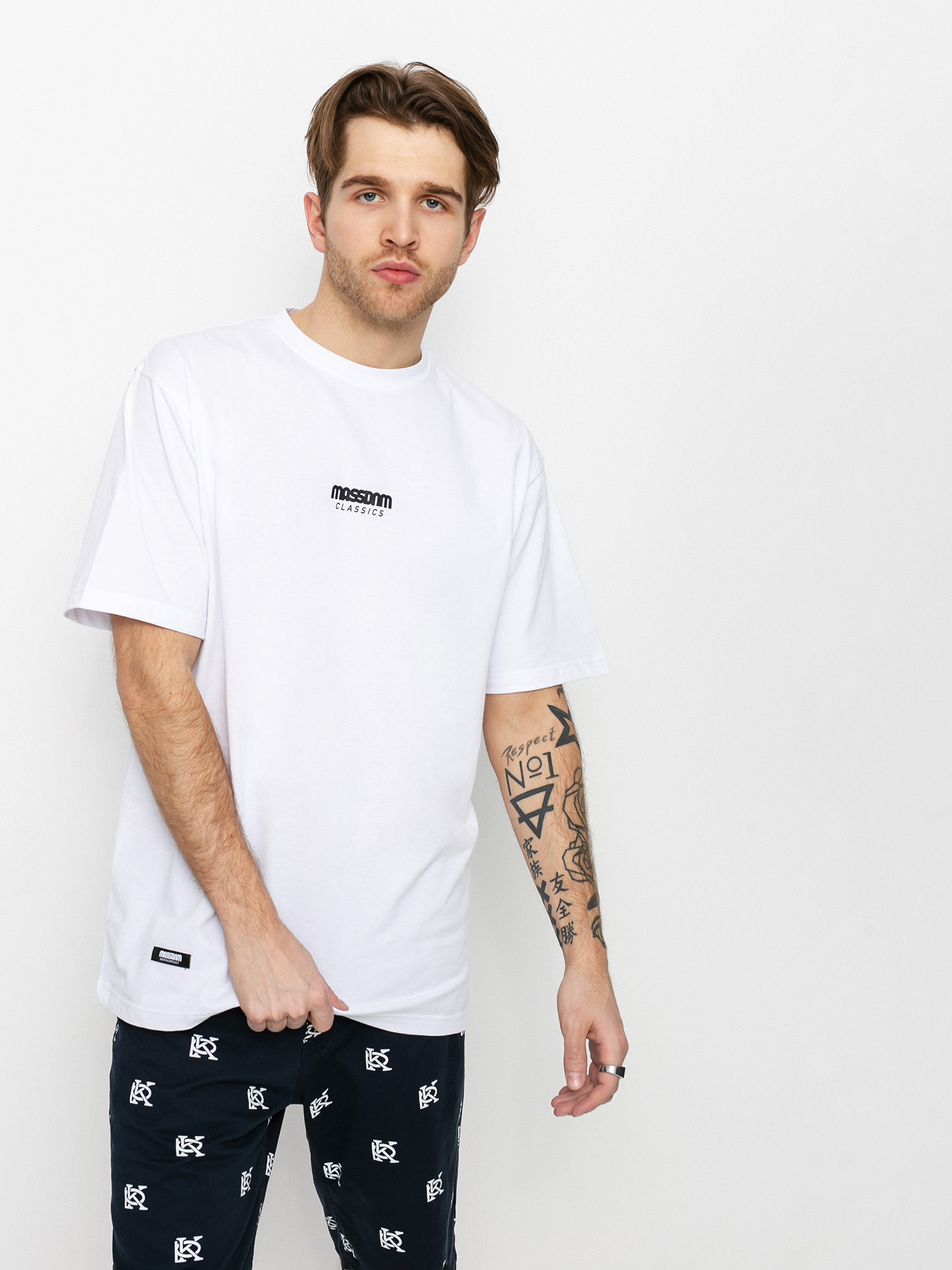 T-shirt MassDnm Classics Small Logo (white)