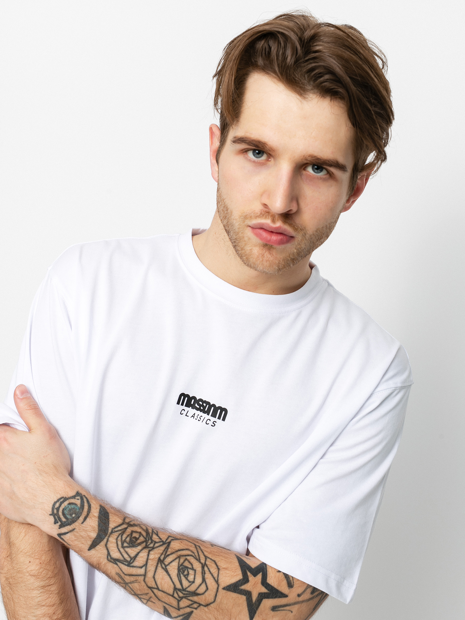 T-shirt MassDnm Classics Small Logo (white)