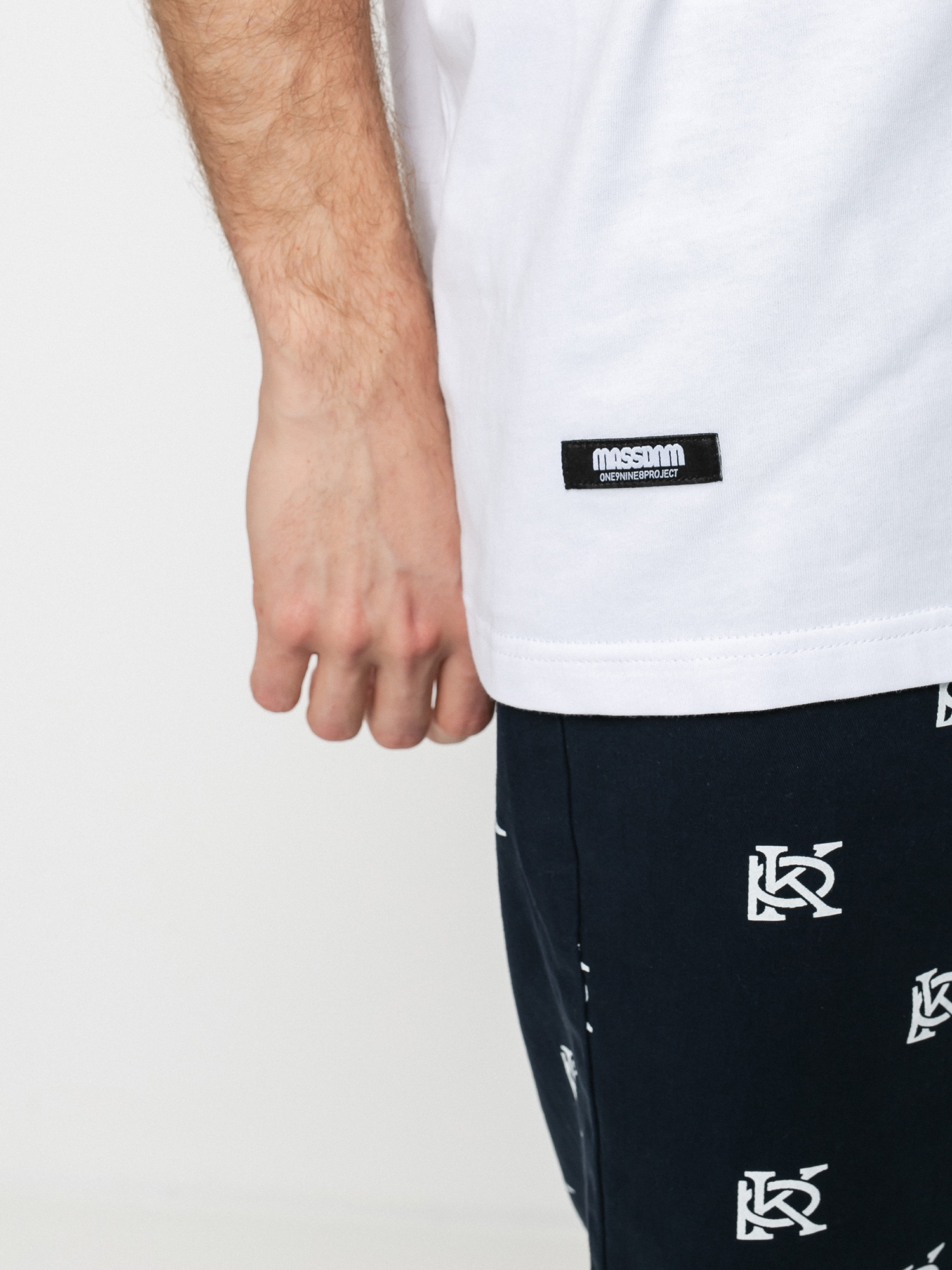 T-shirt MassDnm Classics Small Logo (white)