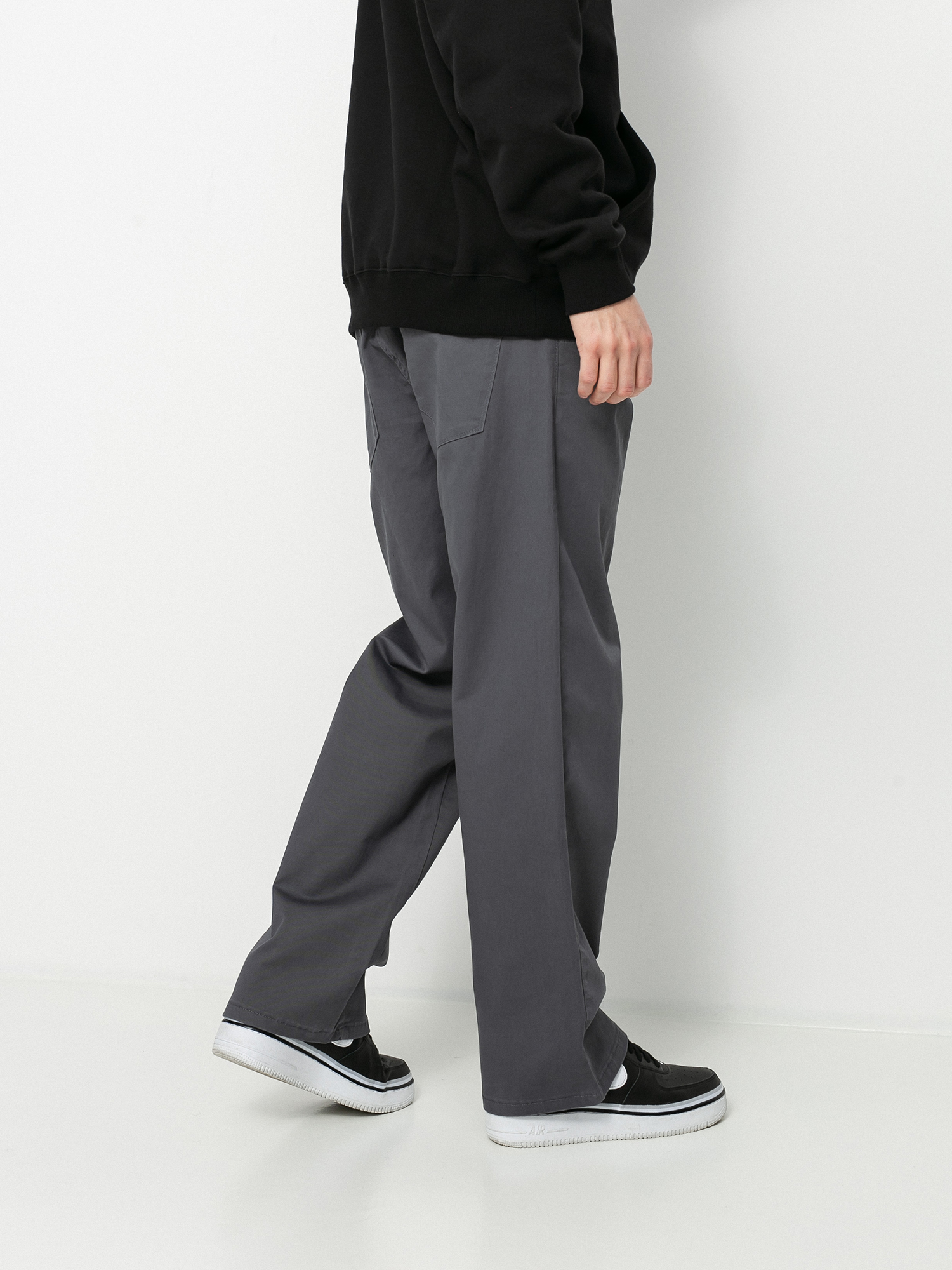 Spodnie Malita Chino Log Sl (grey)