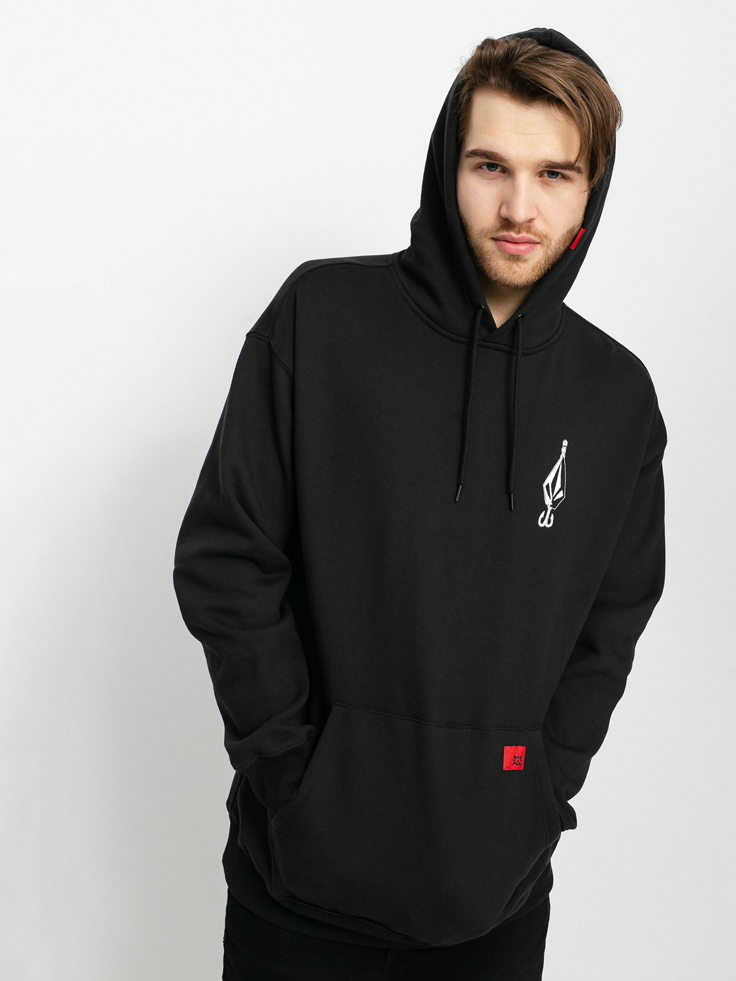 Bluza z kapturem Volcom Loose Trucks HD (black)