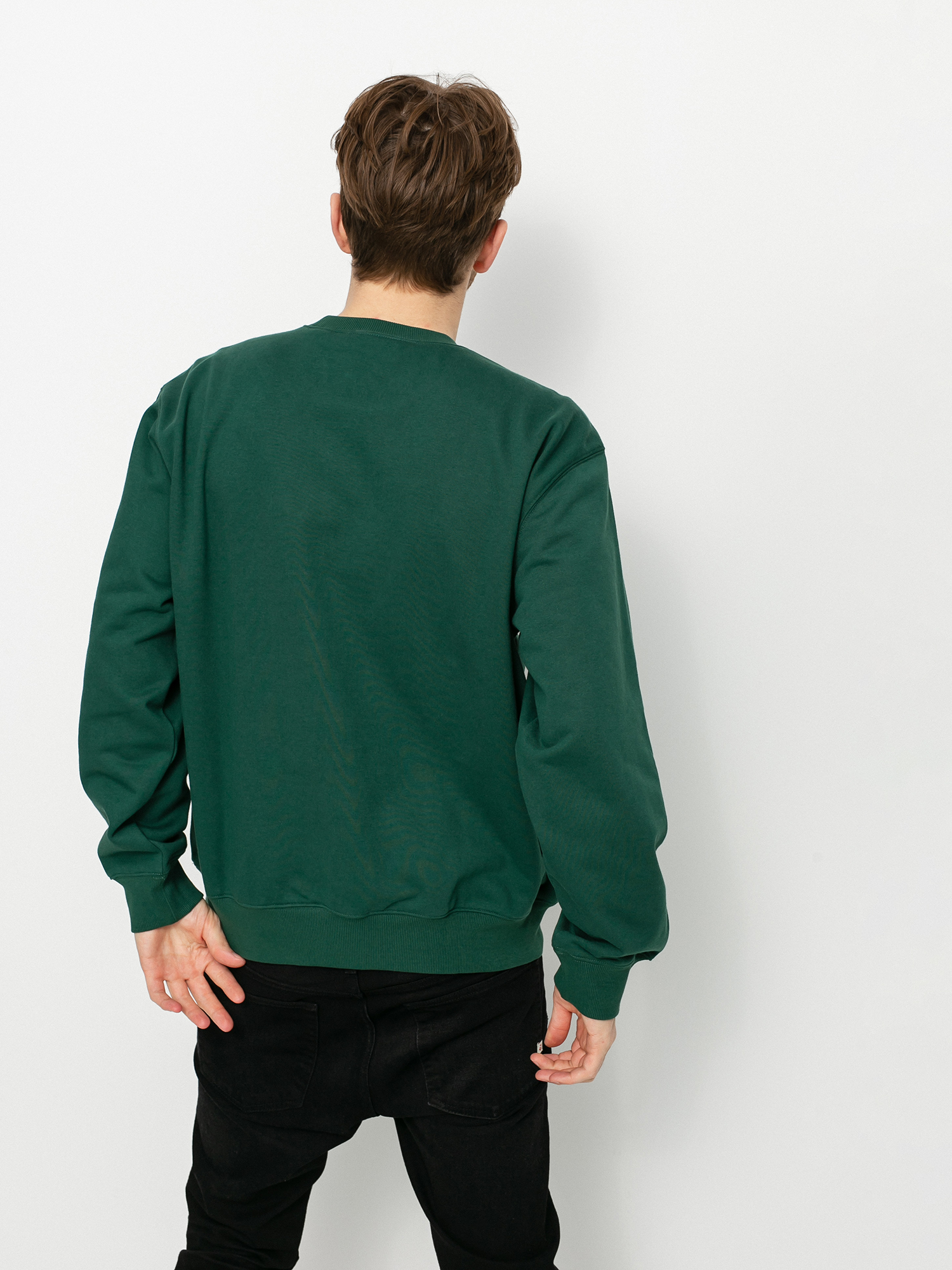 Bluza Carhartt WIP Orbit (treehouse/white)